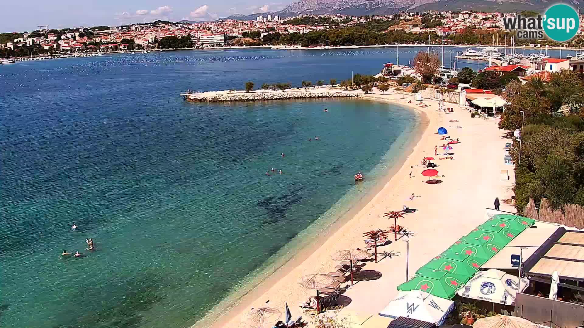 Podstrana Beach Webcam – Live View from Hotel Split