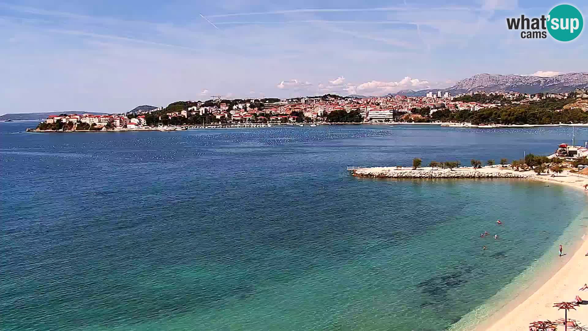 Podstrana Beach Webcam – Live View from Hotel Split