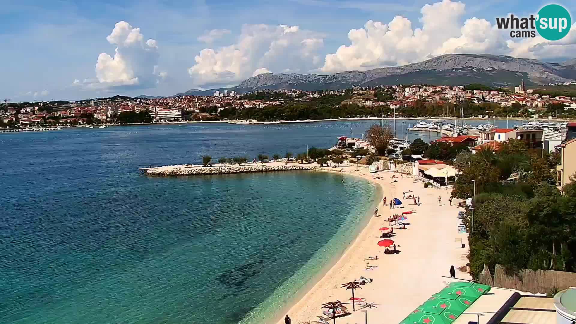 Webcam Spiaggia di Podstrana – Diretta dall’Hotel Split