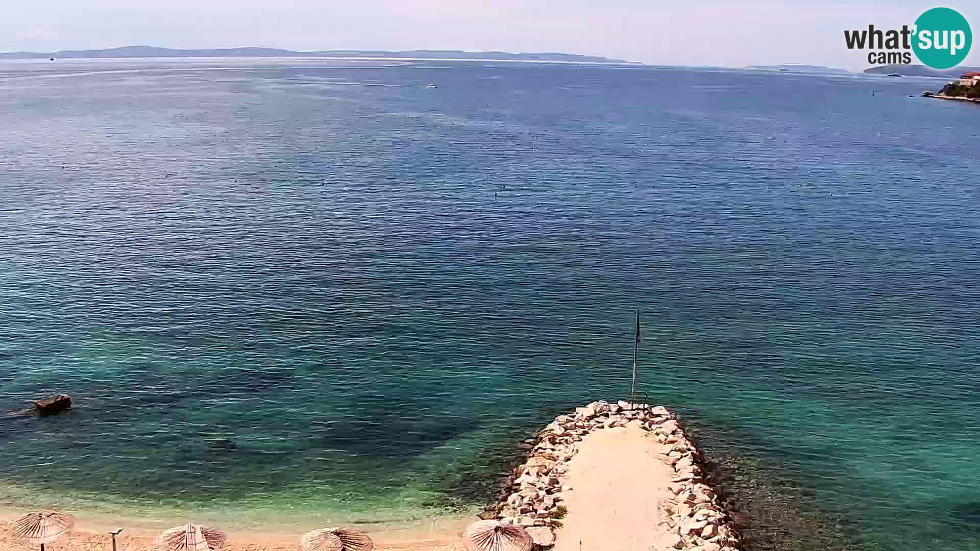 Podstrana Strand Webcam – Liveblick vom Hotel Split