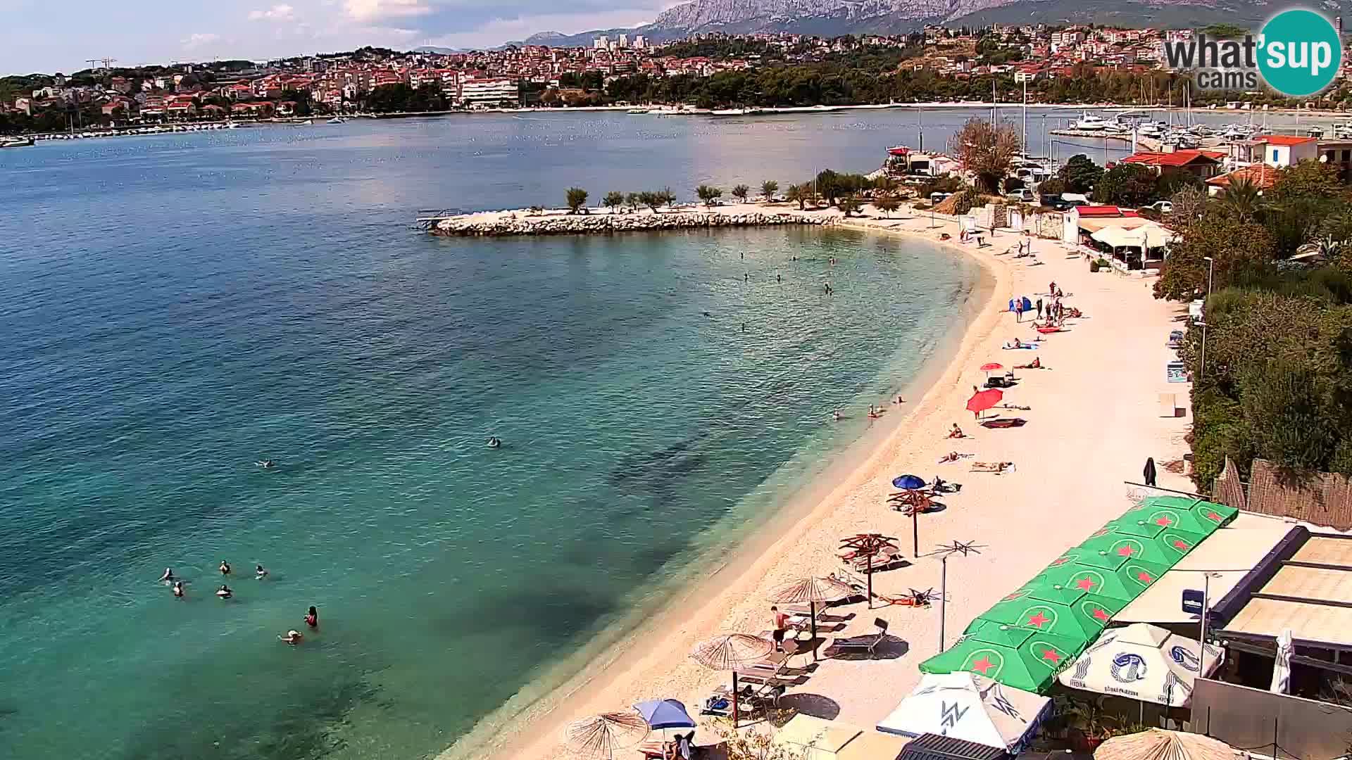 Webcam Spiaggia di Podstrana – Diretta dall’Hotel Split