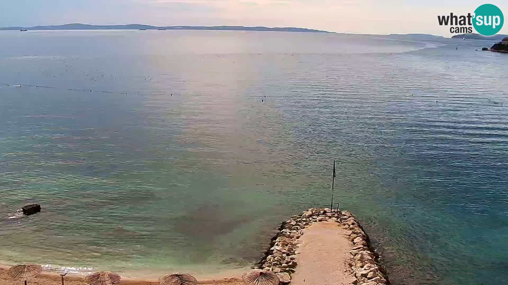 Podstrana Beach Webcam – Live View from Hotel Split