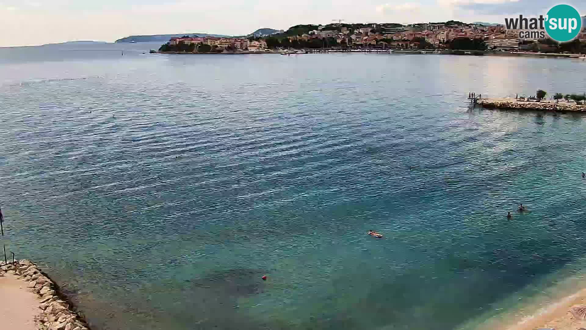 Webcam plage de Podstrana – Vue en direct depuis Hotel Split