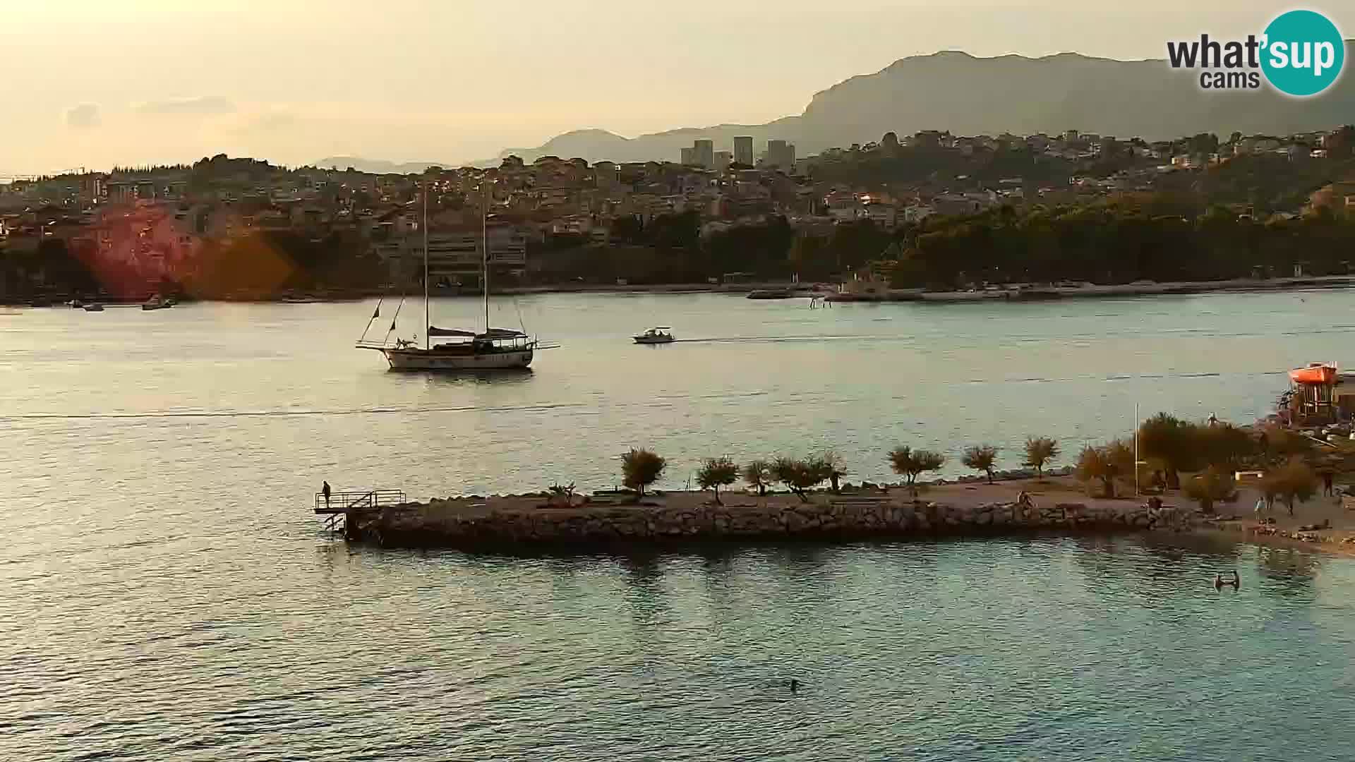 Podstrana Beach Webcam – Live View from Hotel Split