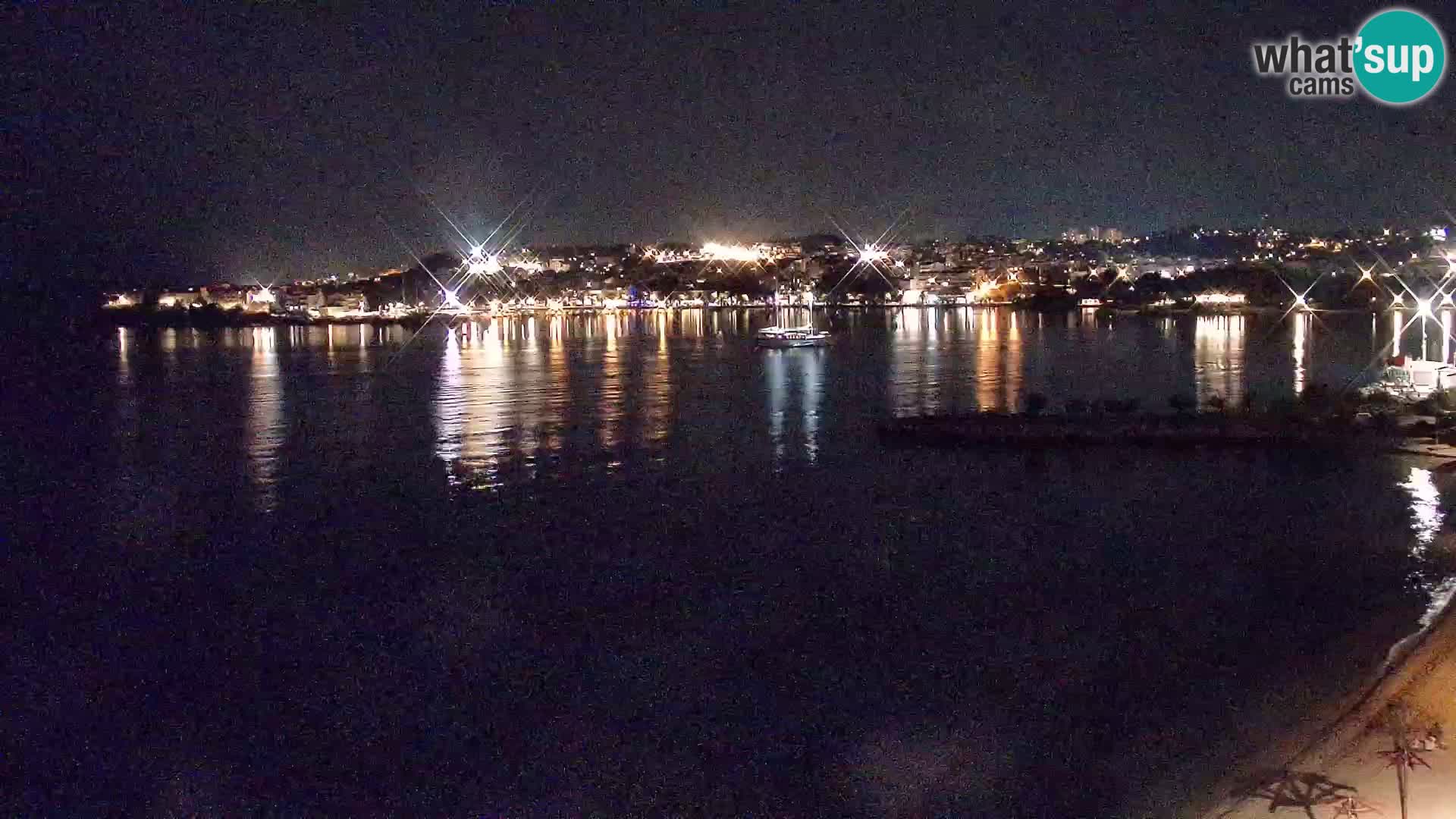 Podstrana Strand Webcam – Liveblick vom Hotel Split