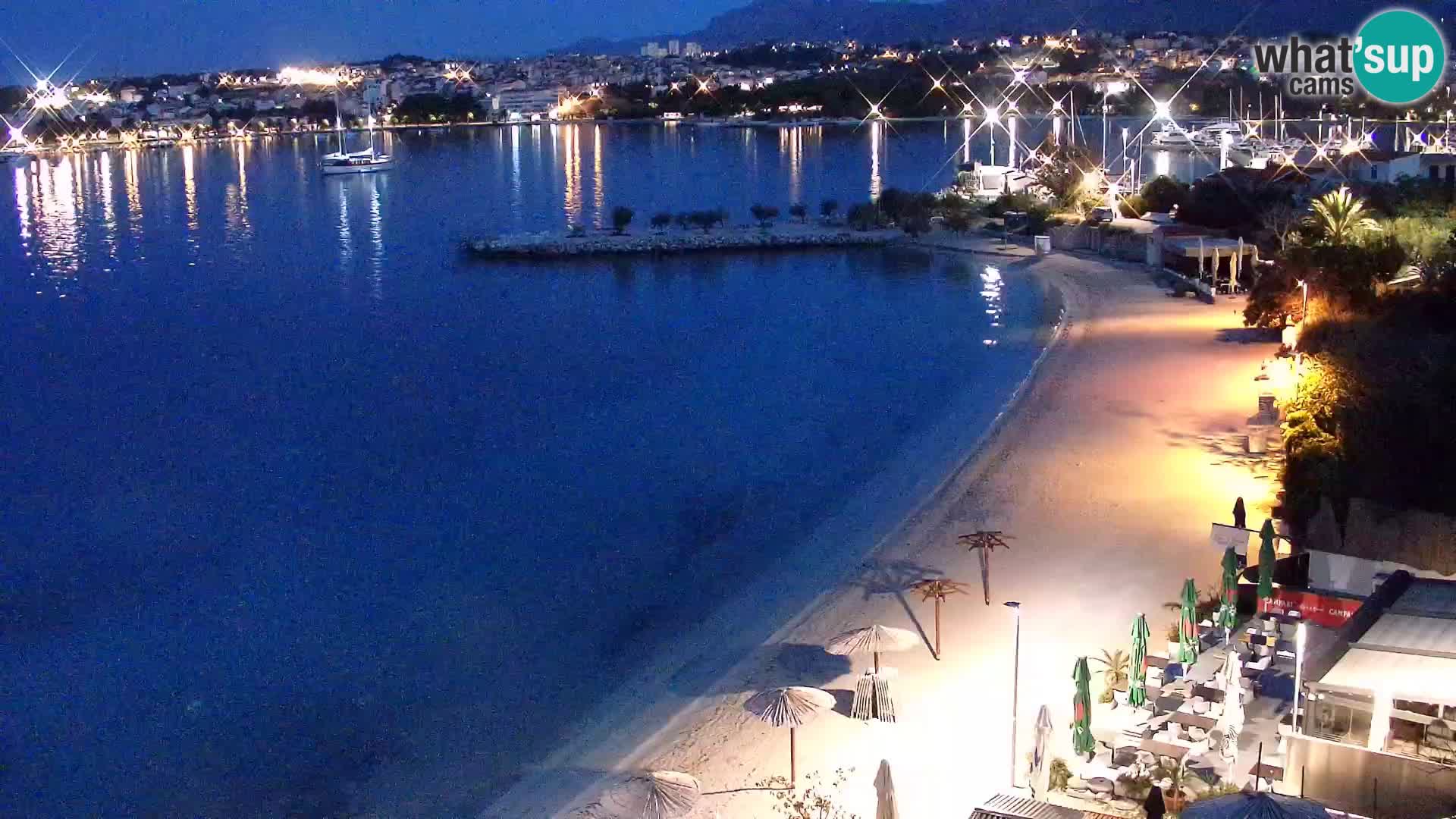 Webcam Playa de Podstrana – Vista en directo desde Hotel Split