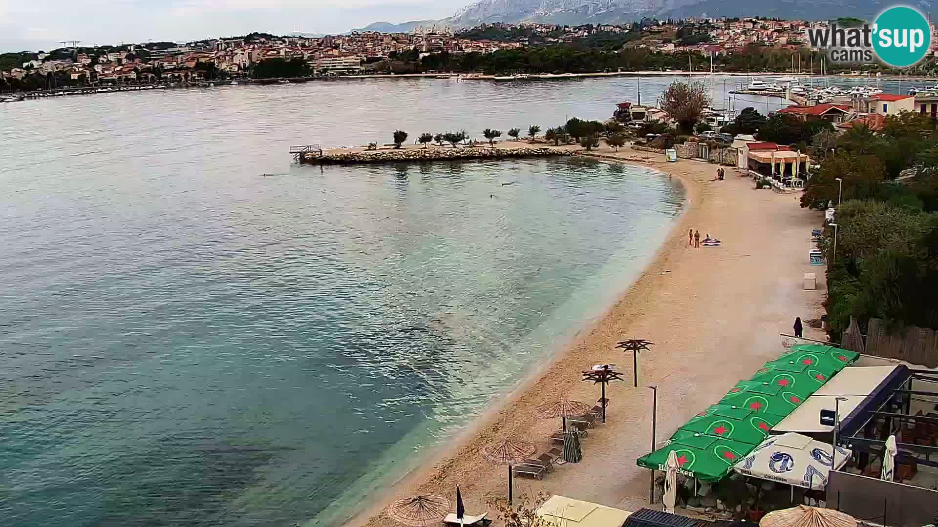 Podstrana Beach Webcam – Live View from Hotel Split