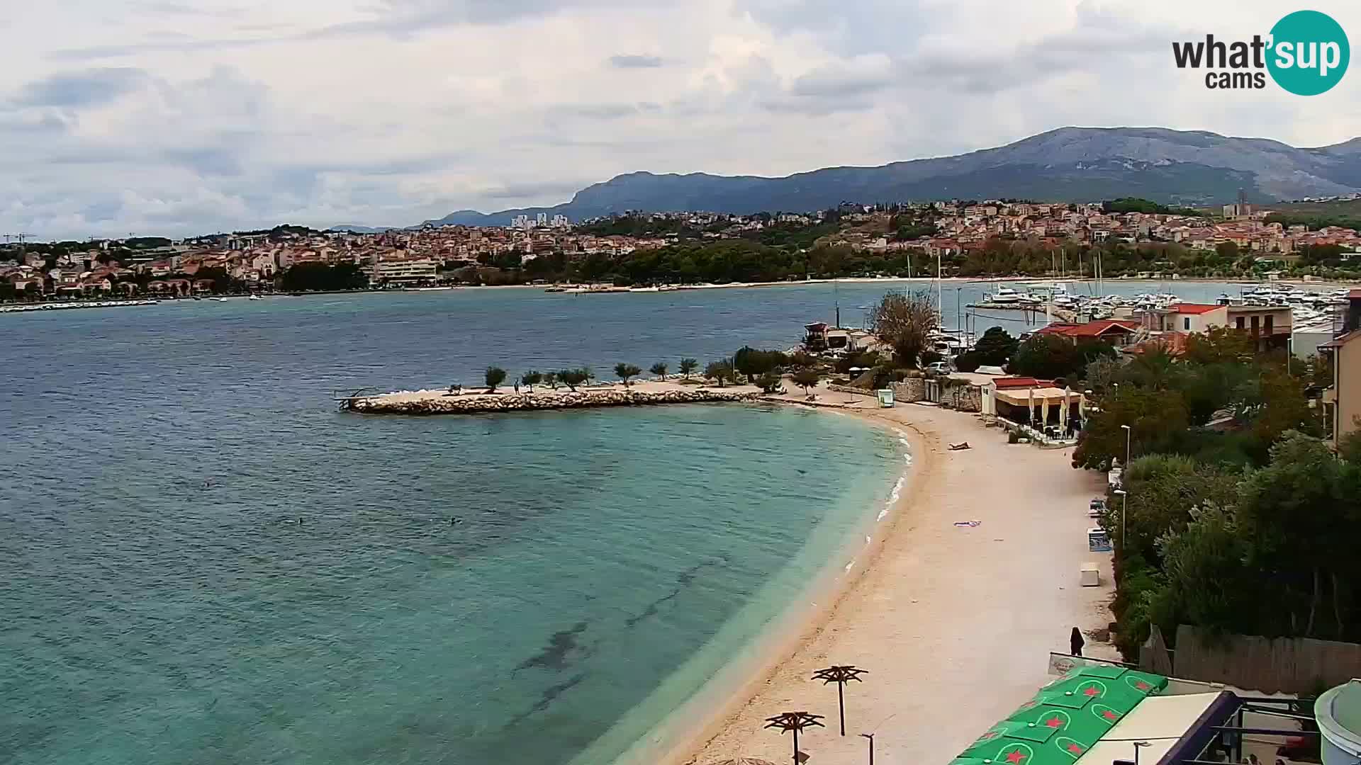 Podstrana Strand Webcam – Liveblick vom Hotel Split