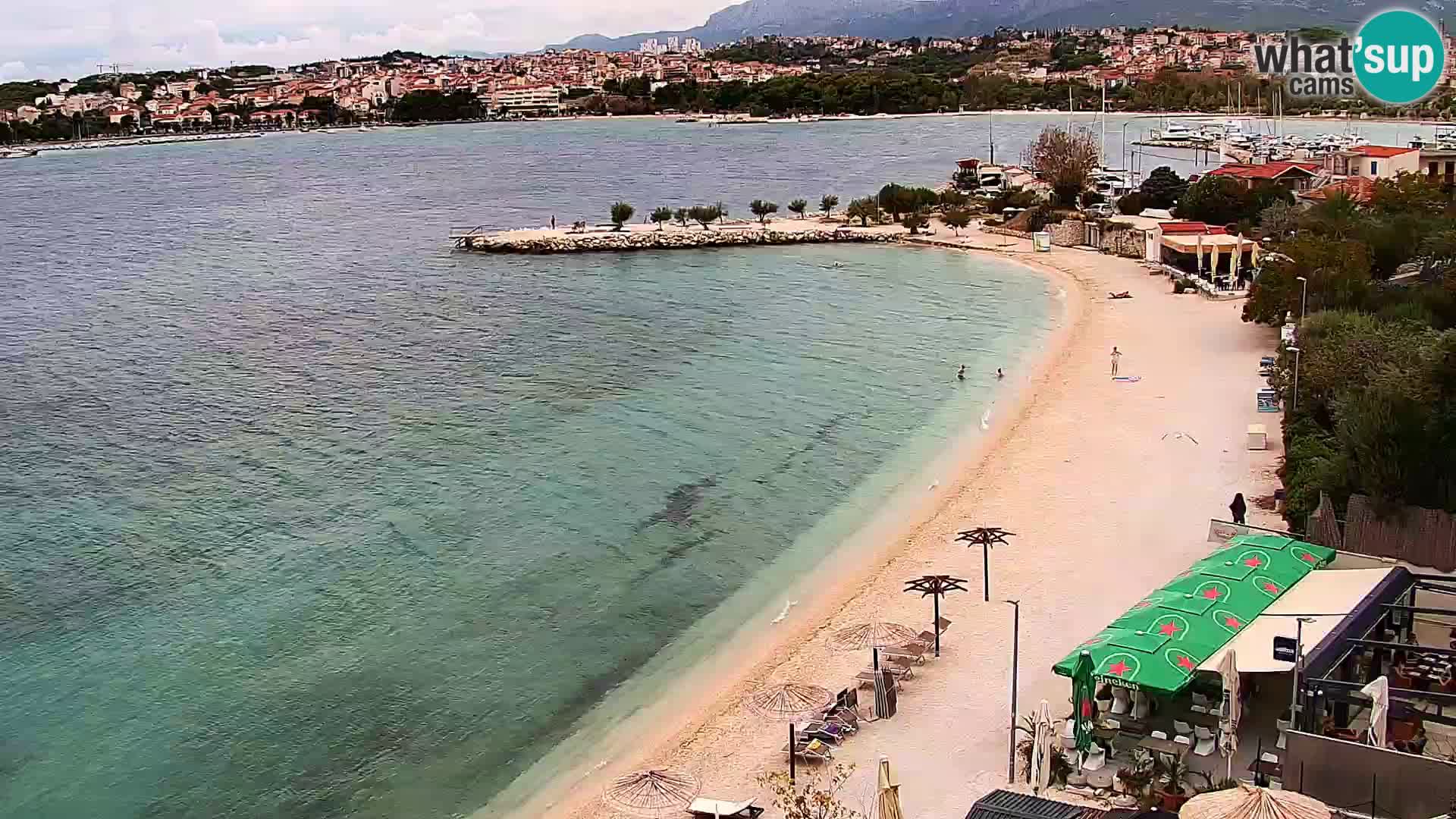 Podstrana Strand Webcam – Liveblick vom Hotel Split