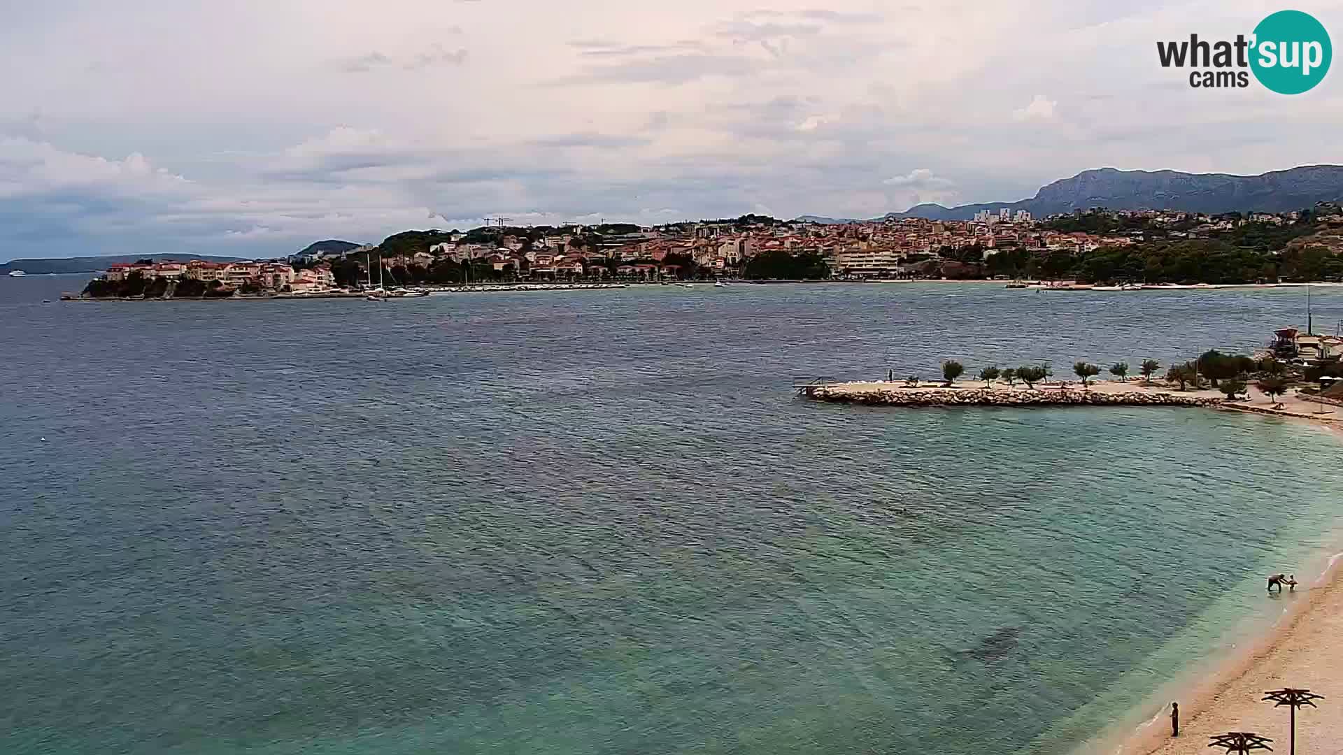 Podstrana Strand Webcam – Liveblick vom Hotel Split