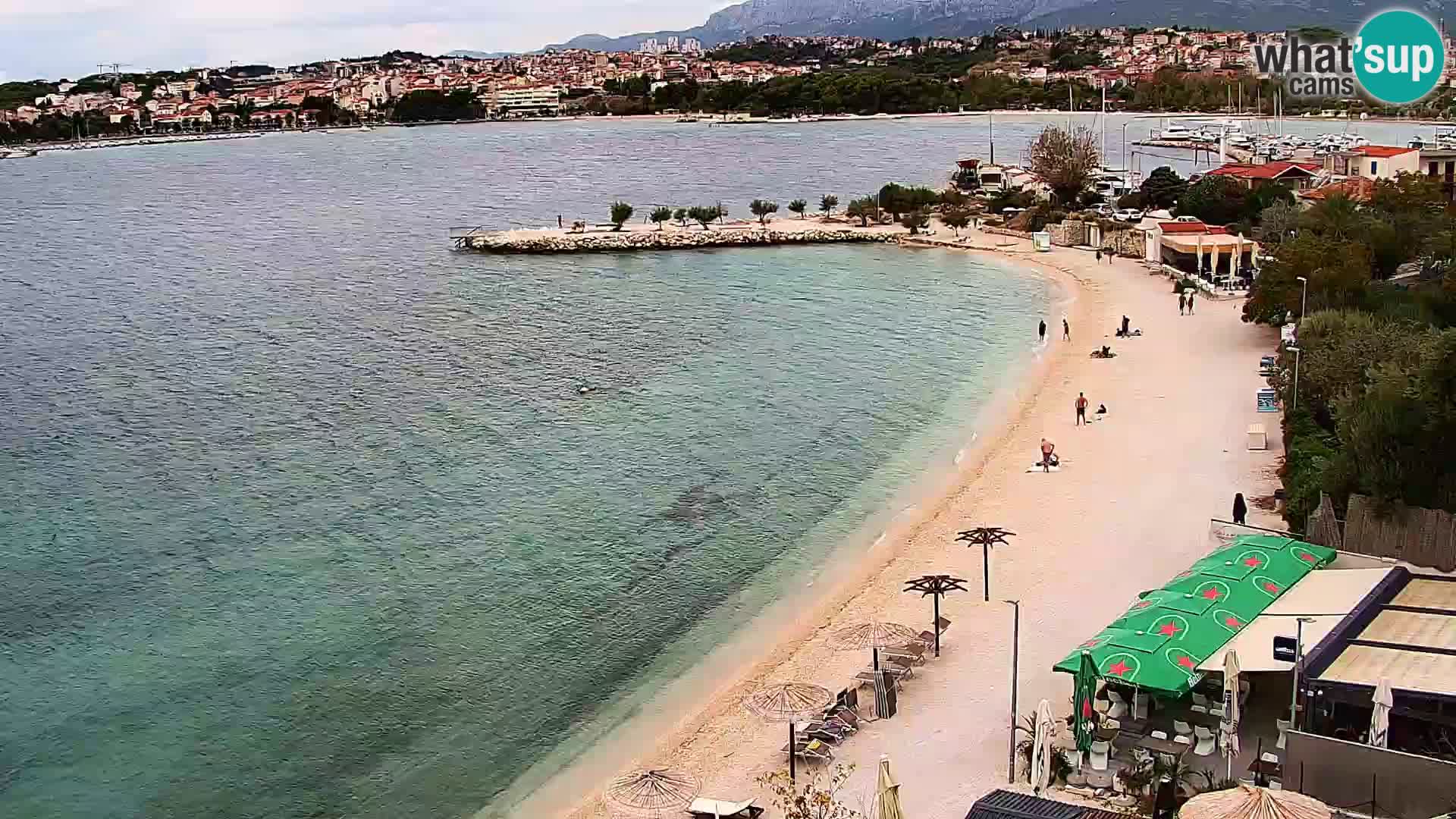 Webcam Playa de Podstrana – Vista en directo desde Hotel Split