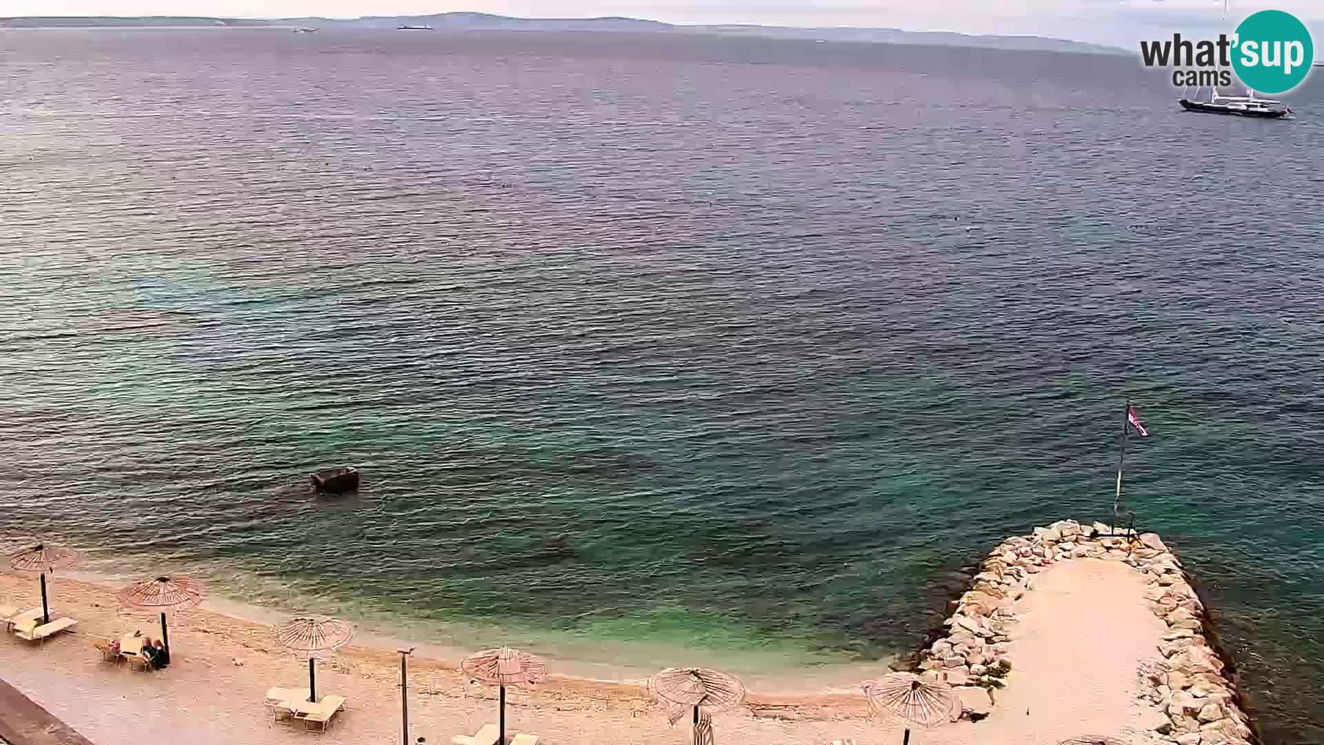 Podstrana Strand Webcam – Liveblick vom Hotel Split