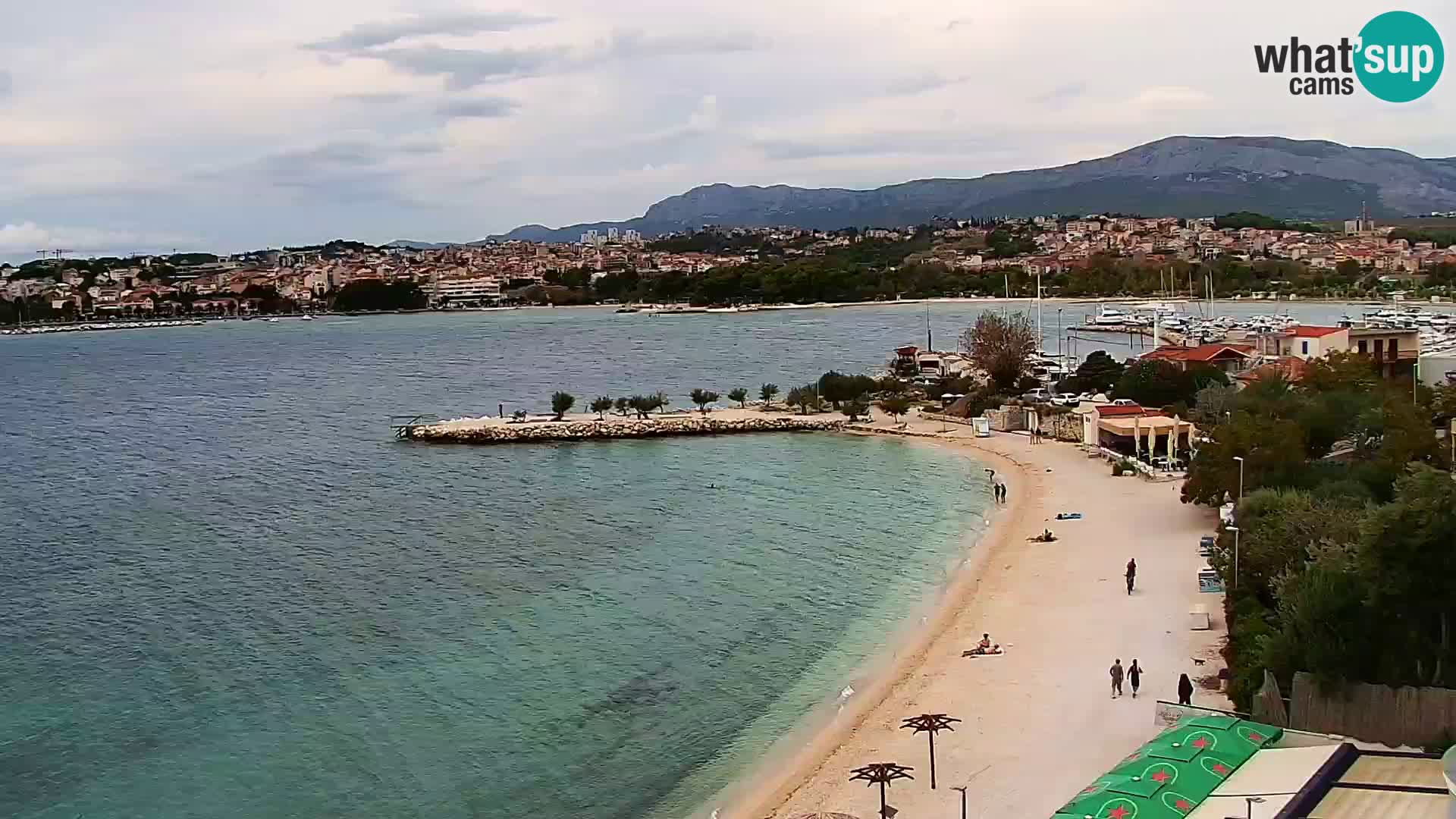 Podstrana Strand Webcam – Liveblick vom Hotel Split