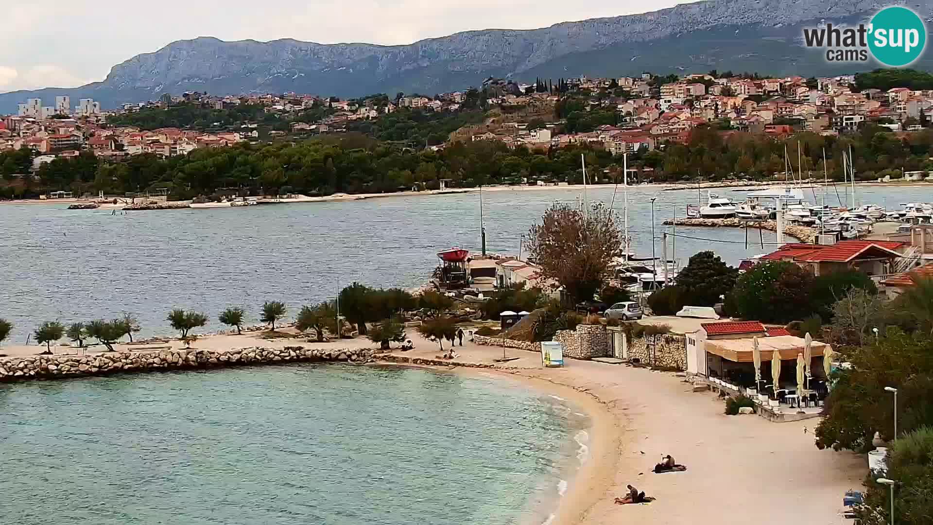 Webcam Playa de Podstrana – Vista en directo desde Hotel Split