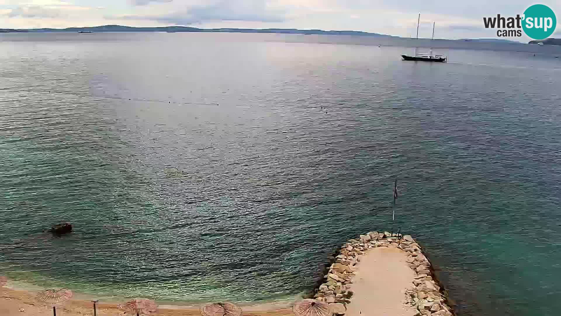 Podstrana Strand Webcam – Liveblick vom Hotel Split