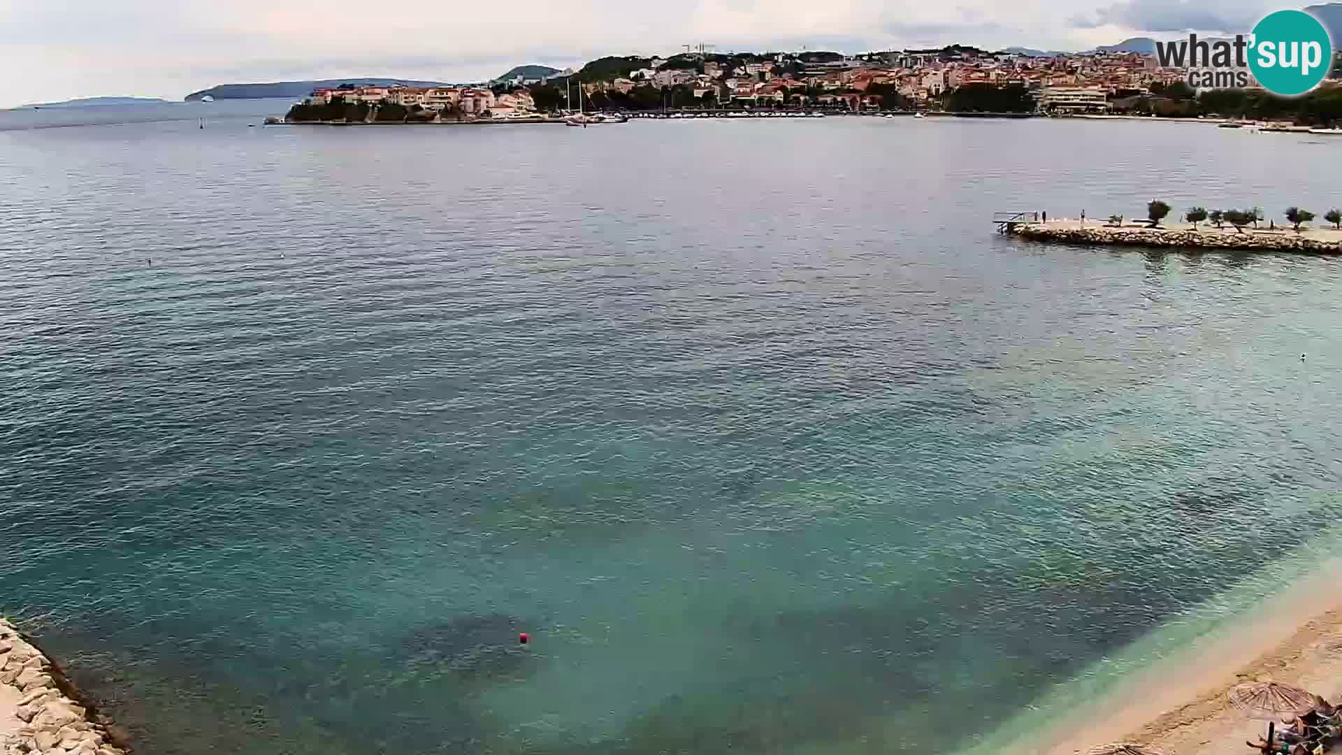 Web kamera Plaža Podstrana – Pogled uživo