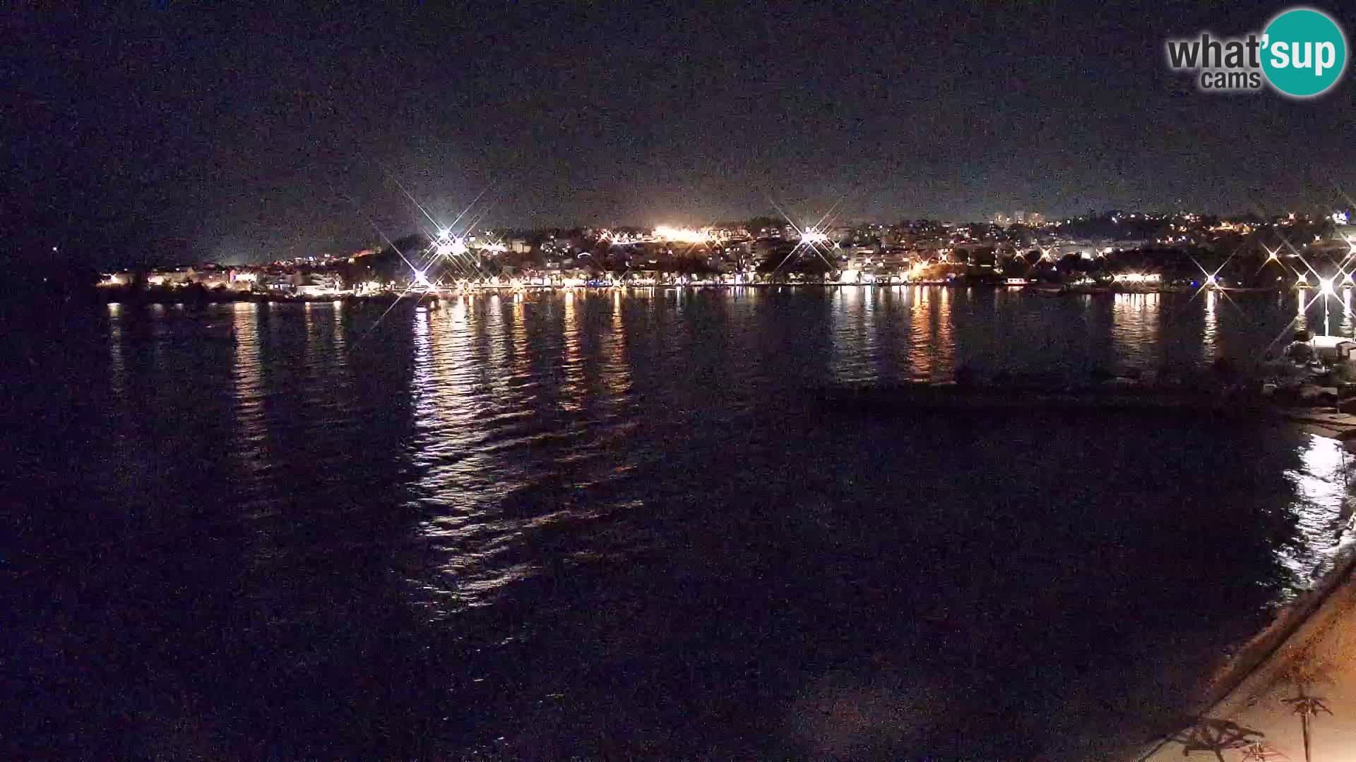 Webcam plage de Podstrana – Vue en direct depuis Hotel Split