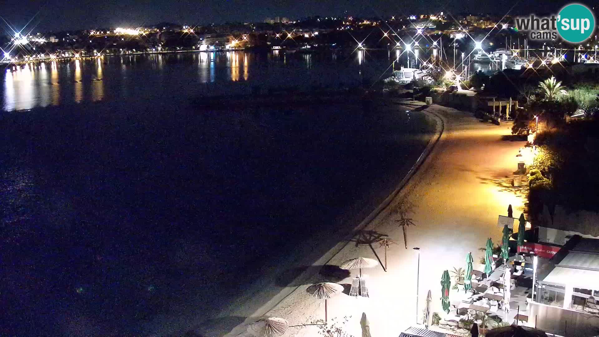 Webcam plage de Podstrana – Vue en direct depuis Hotel Split