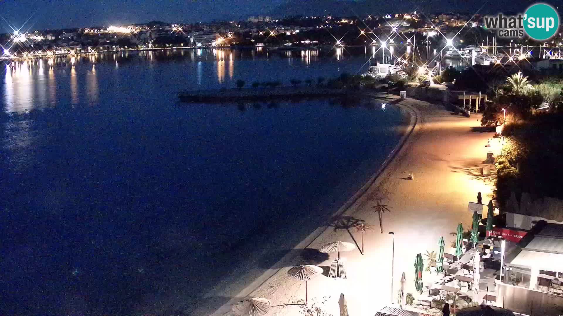 Webcam plage de Podstrana – Vue en direct depuis Hotel Split