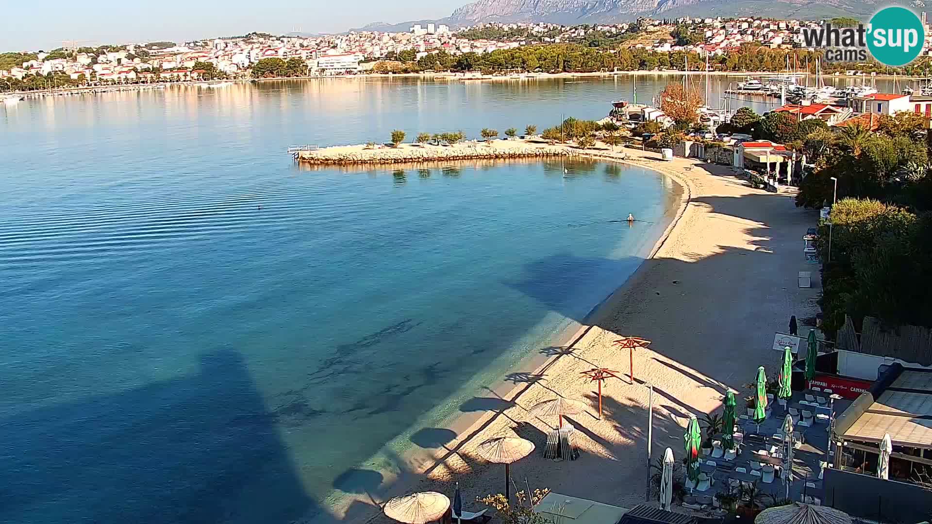 Podstrana Strand Webcam – Liveblick vom Hotel Split