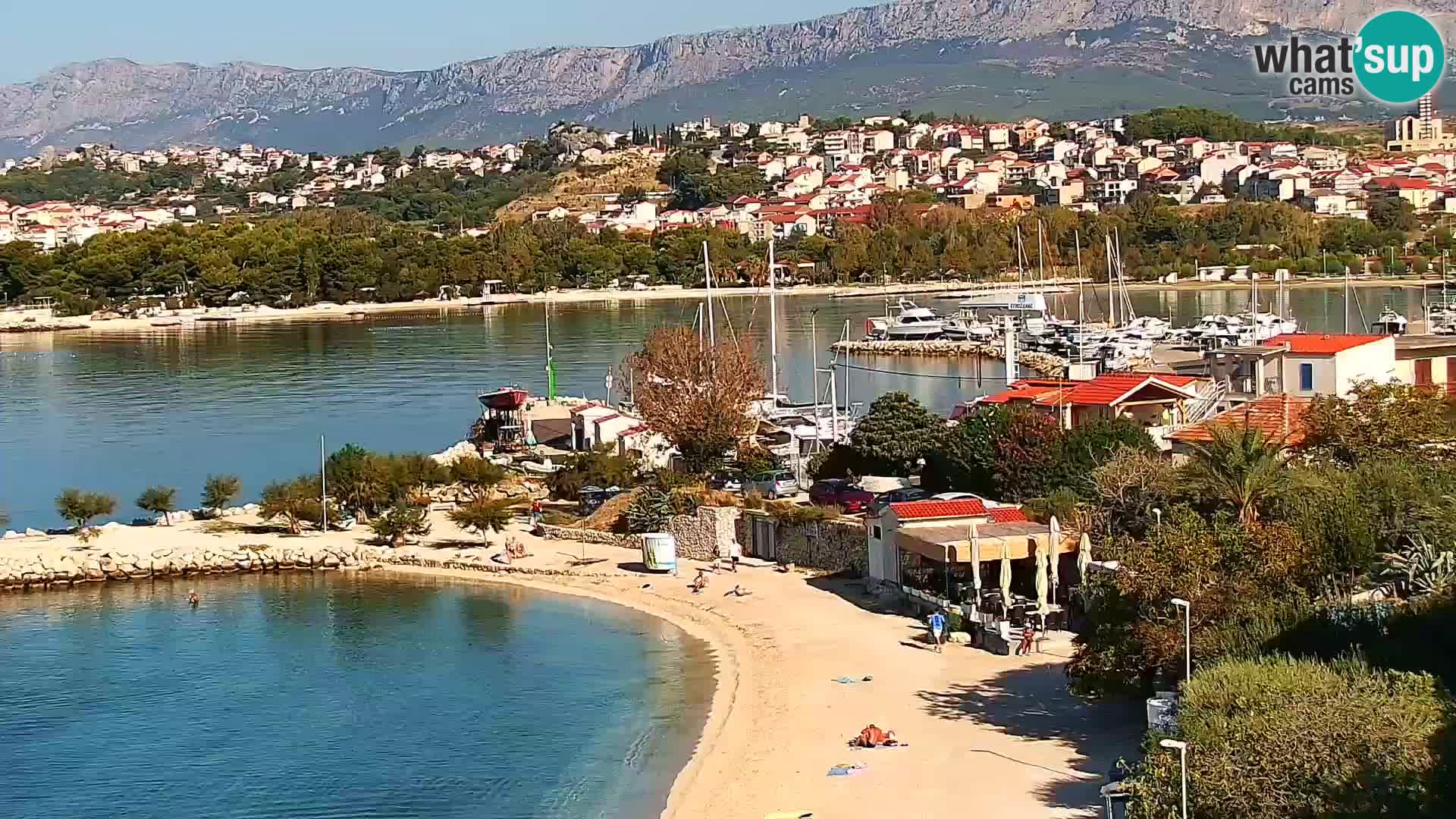 Podstrana Beach Webcam – Live View from Hotel Split