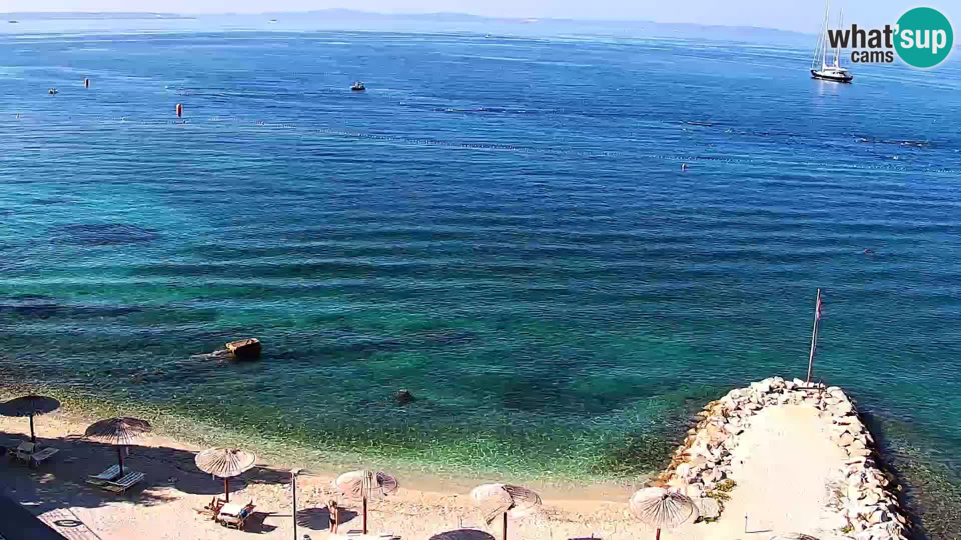 Podstrana Beach Webcam – Live View from Hotel Split
