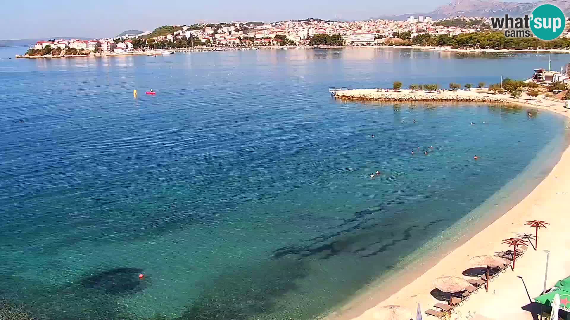 Podstrana Beach Webcam – Live View from Hotel Split