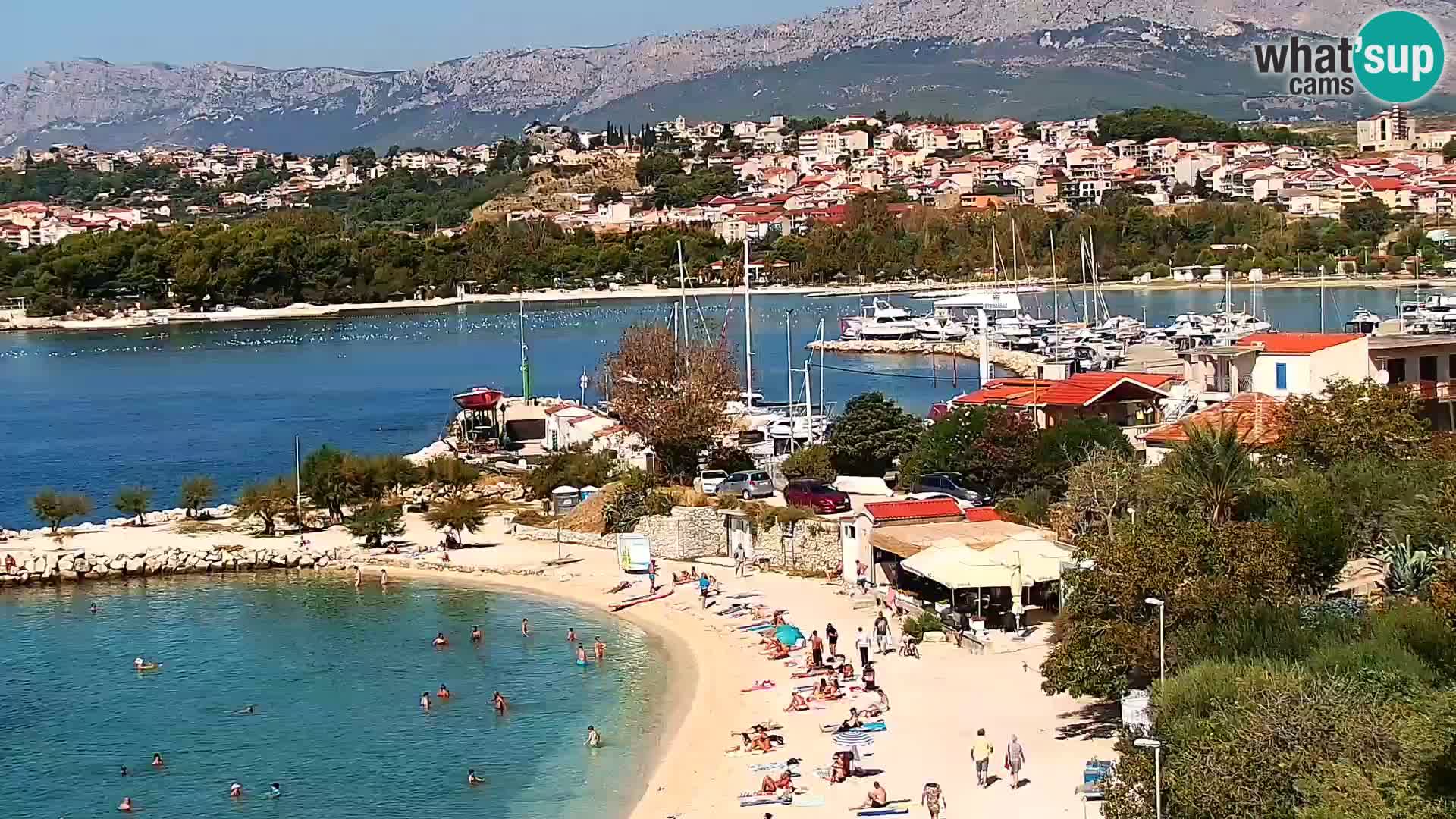 Podstrana Beach Webcam – Live View from Hotel Split