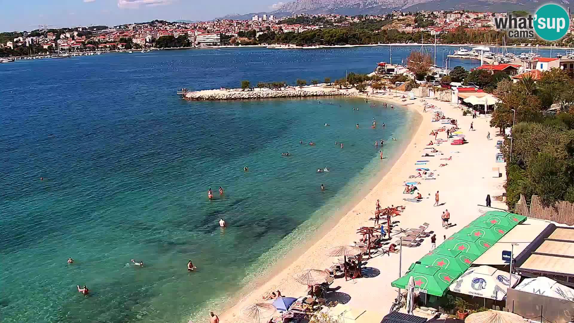 Podstrana Beach Webcam – Live View from Hotel Split