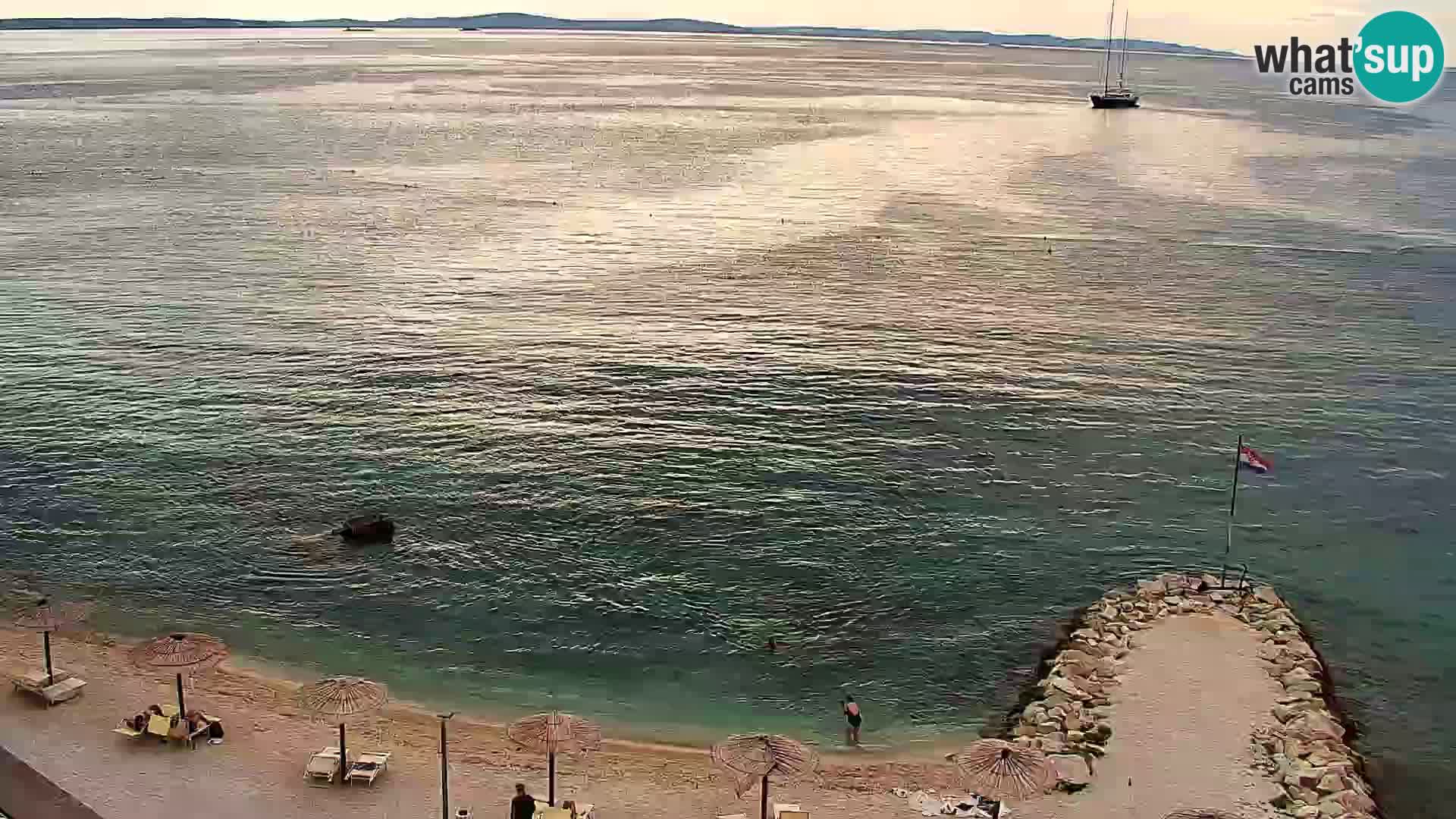 Webcam plage de Podstrana – Vue en direct depuis Hotel Split