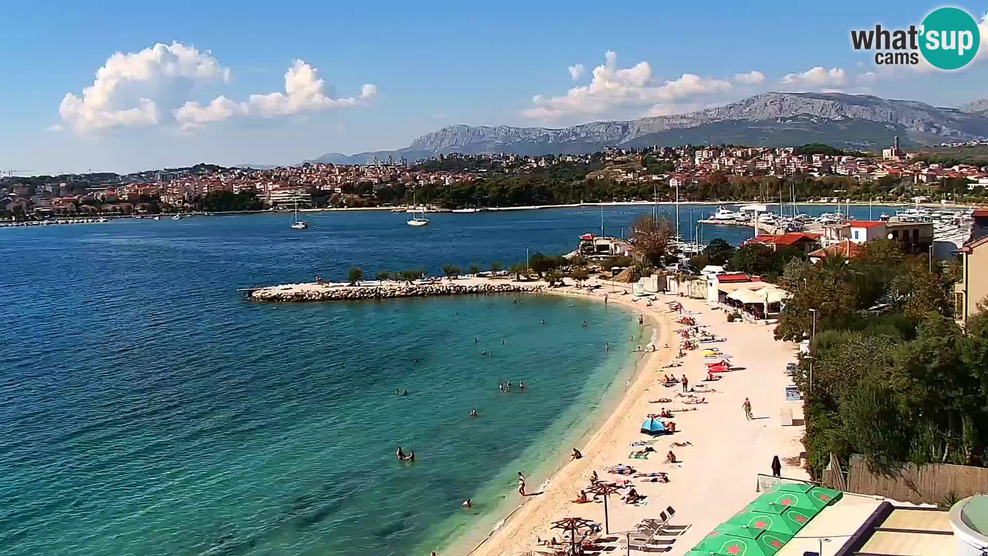 Webcam Spiaggia di Podstrana – Diretta dall’Hotel Split