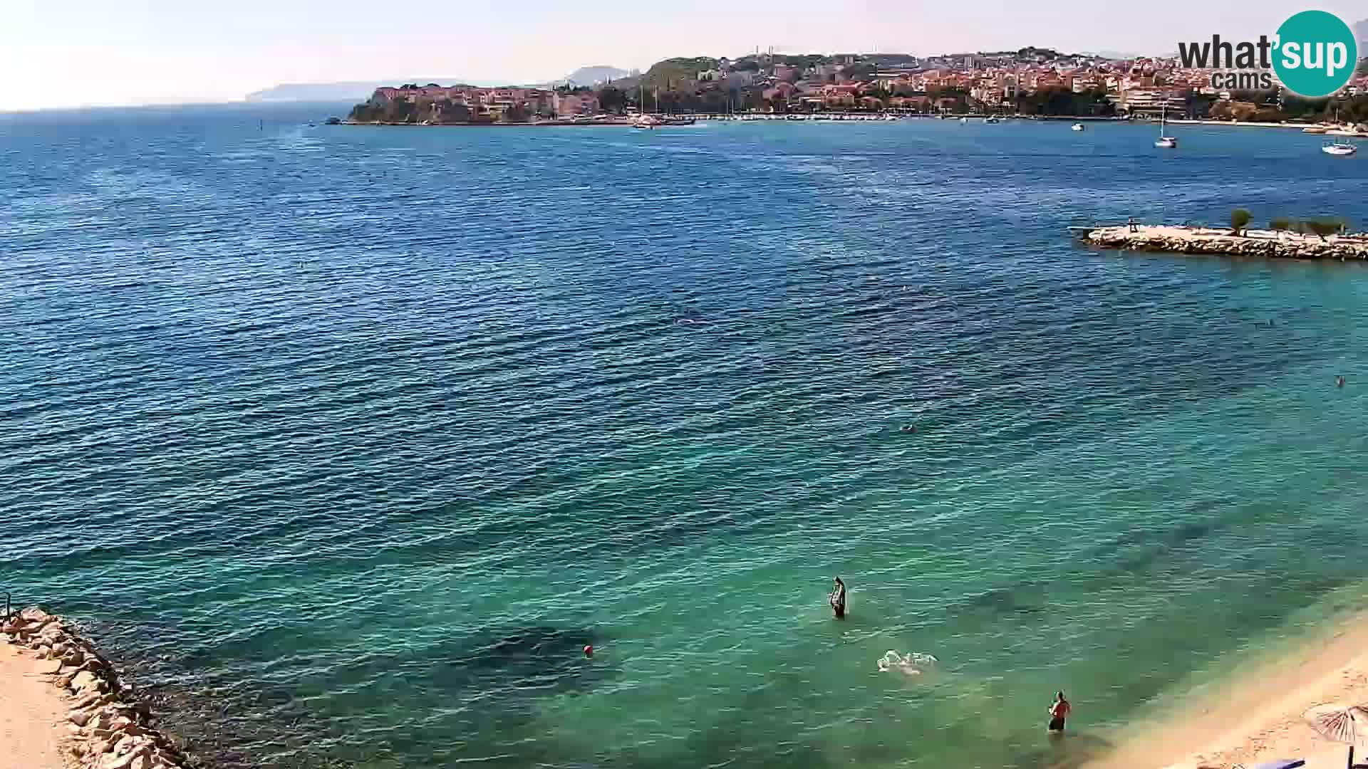 Webcam Playa de Podstrana – Vista en directo desde Hotel Split