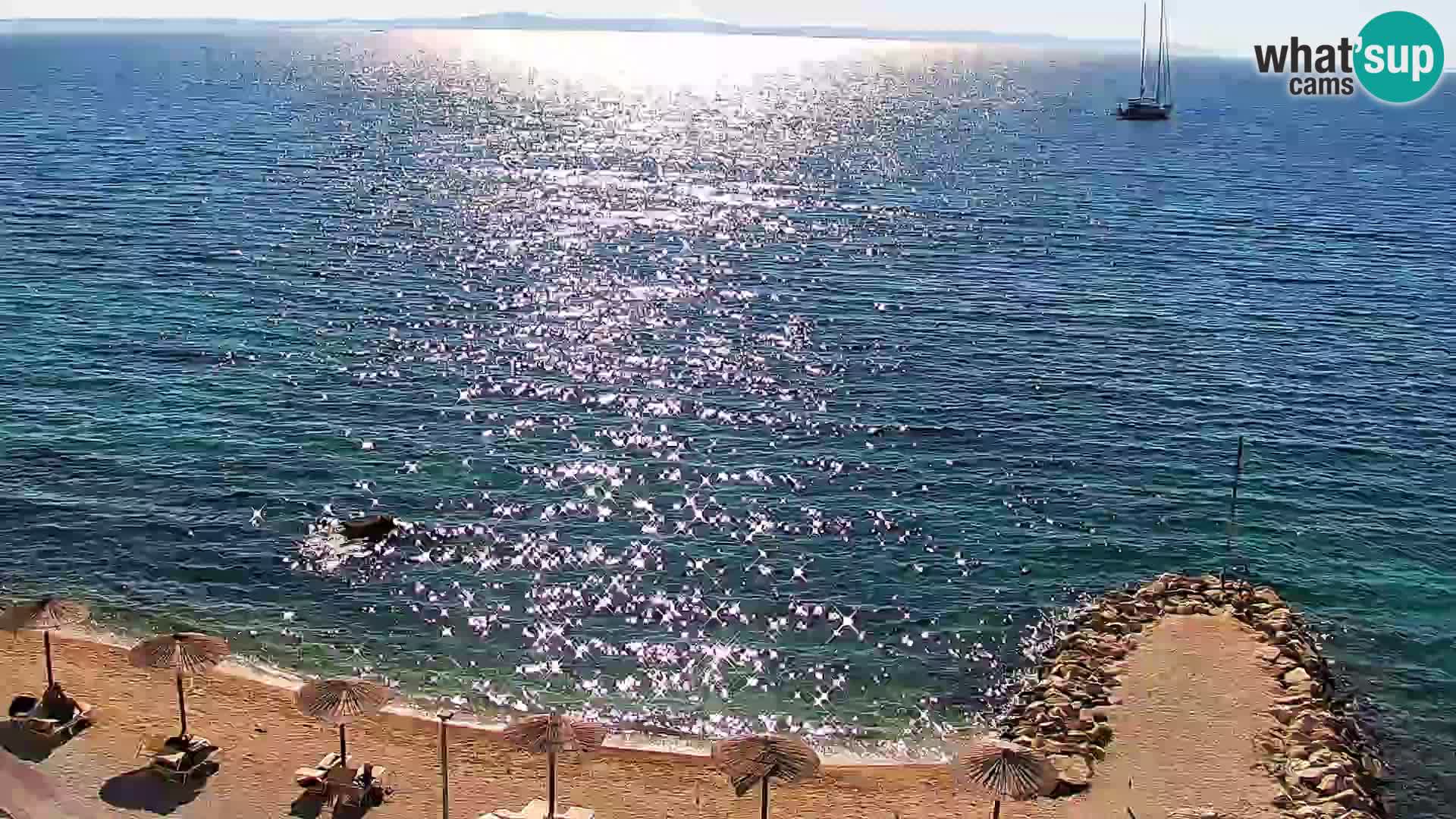 Webcam Playa de Podstrana – Vista en directo desde Hotel Split