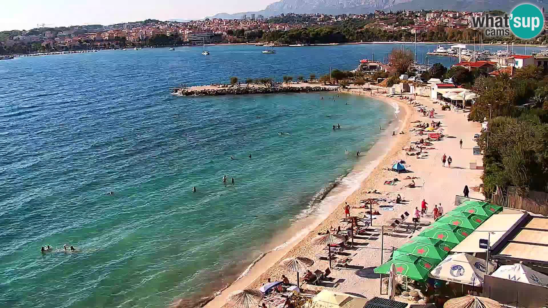 Podstrana Beach Webcam – Live View from Hotel Split