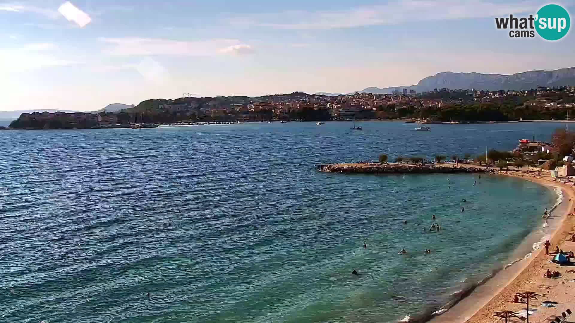 Podstrana Strand Webcam – Liveblick vom Hotel Split