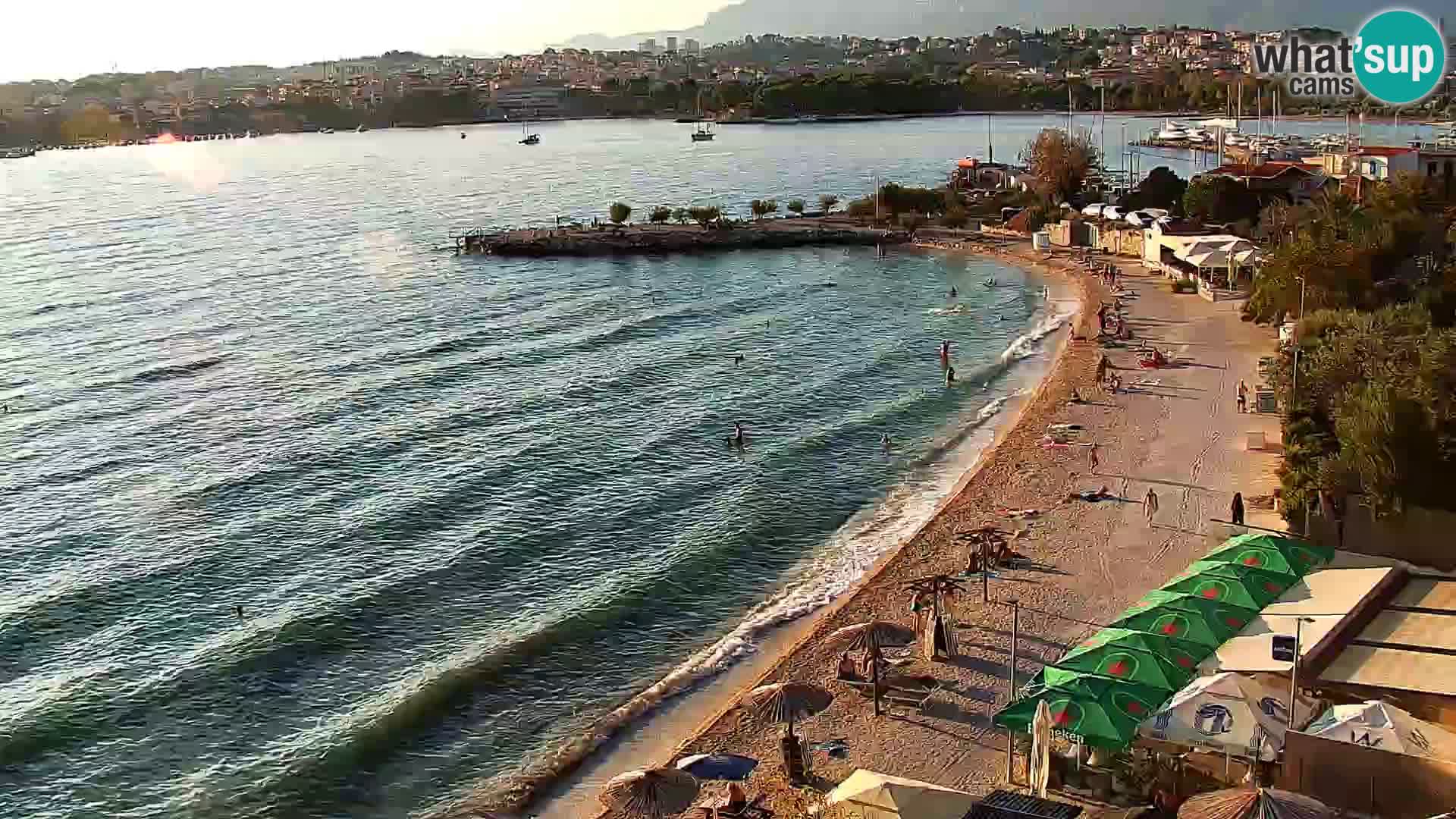 Podstrana Strand Webcam – Liveblick vom Hotel Split
