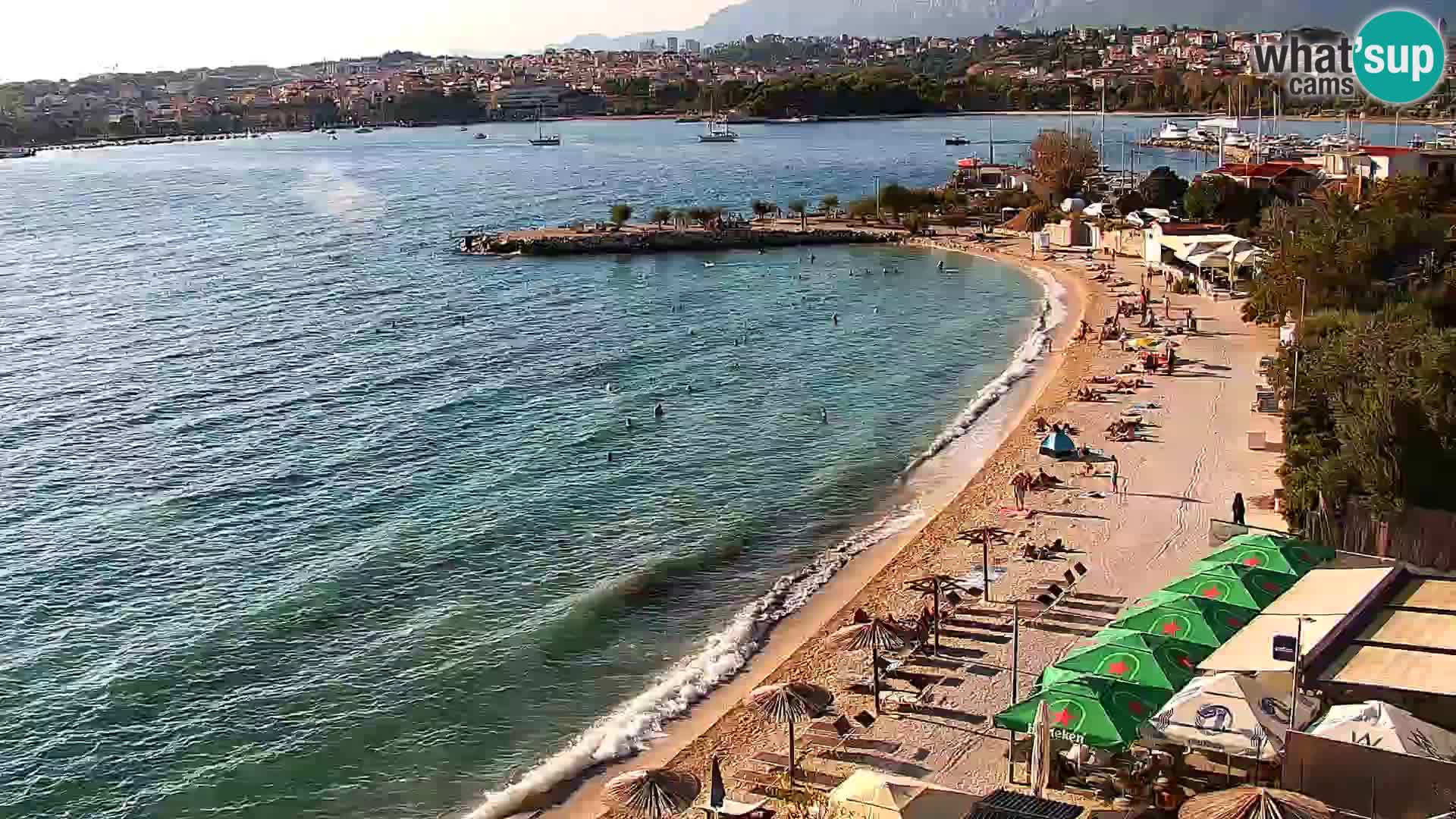 Podstrana Strand Webcam – Liveblick vom Hotel Split