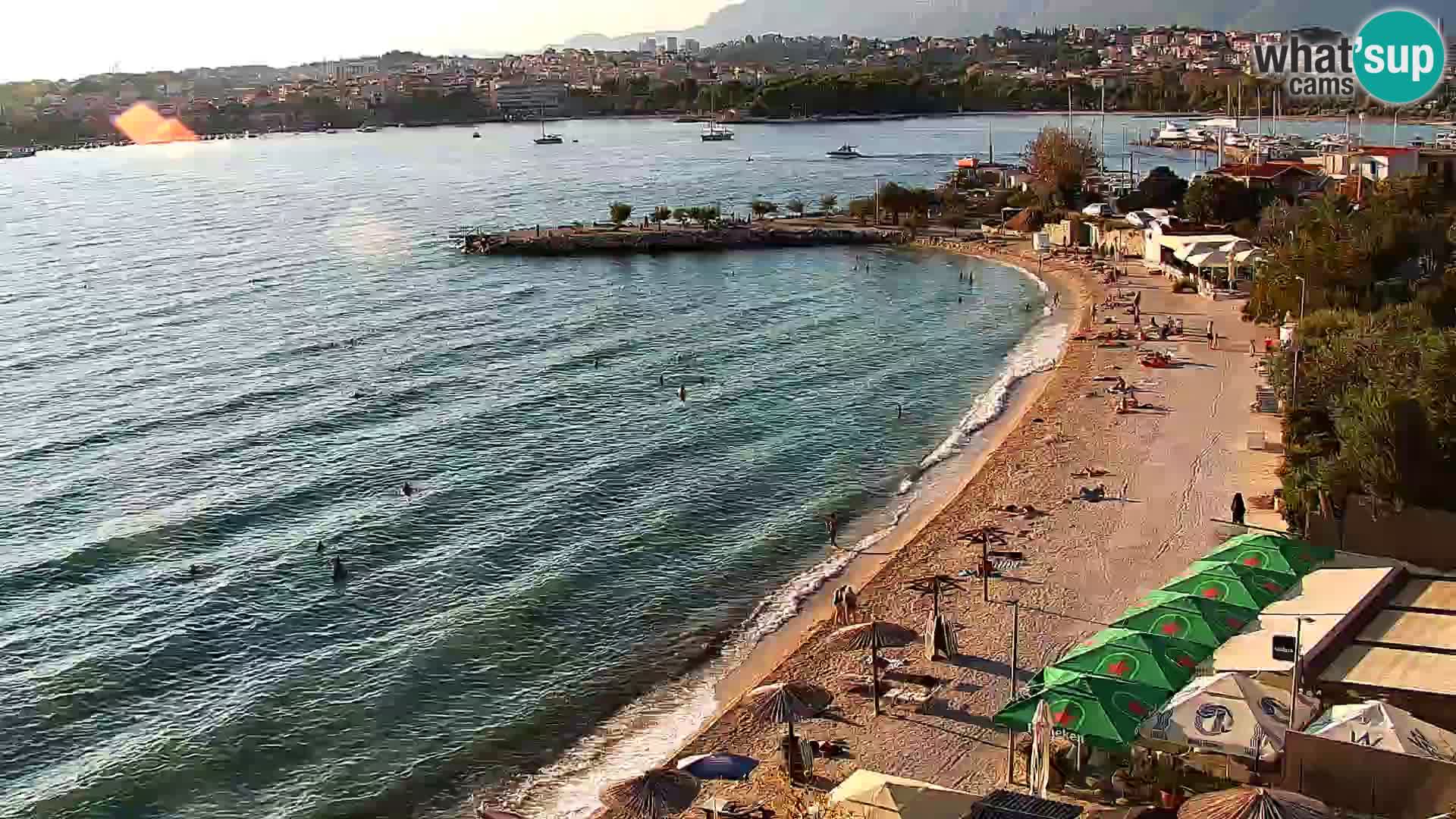 Podstrana Beach Webcam – Live View from Hotel Split