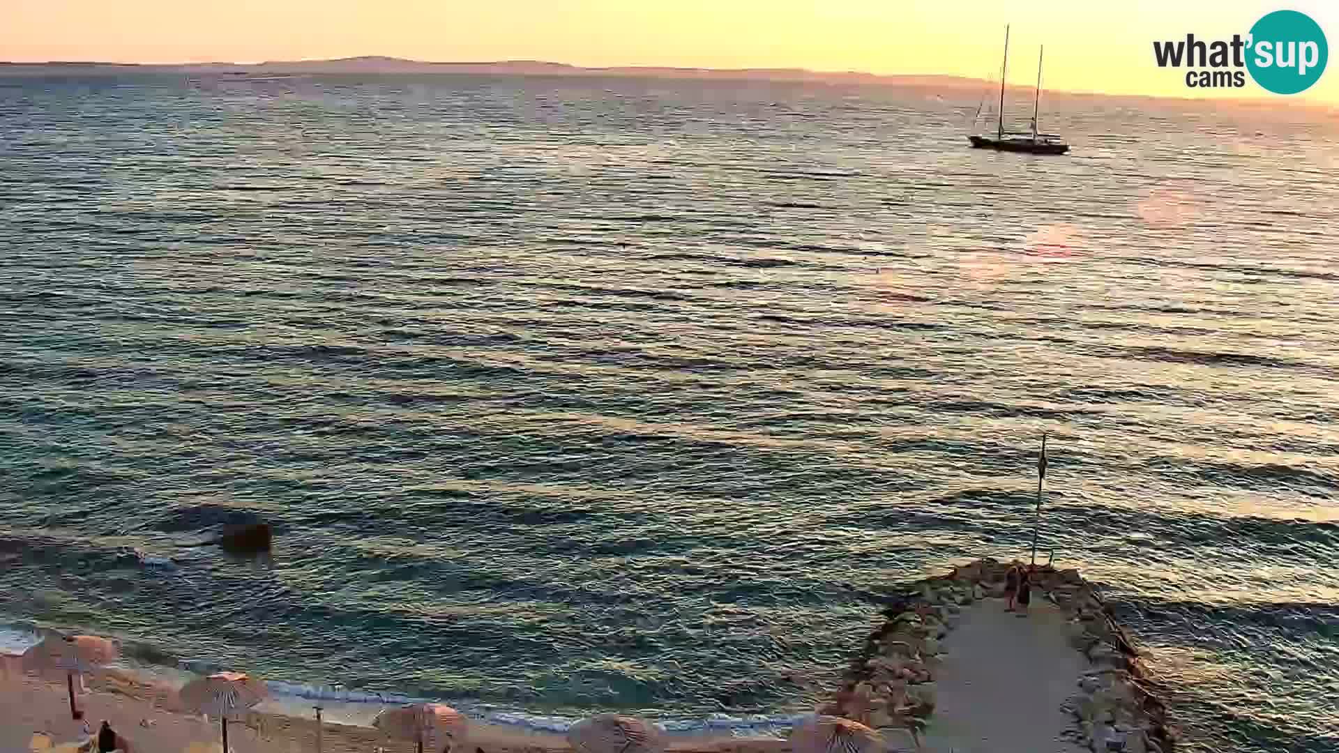 Podstrana Strand Webcam – Liveblick vom Hotel Split