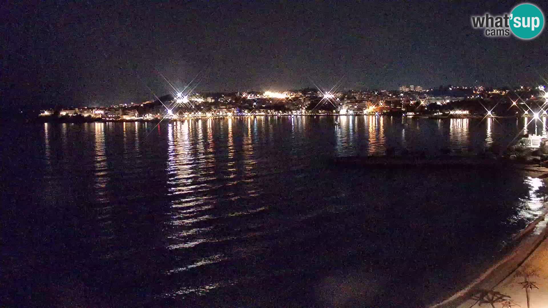 Webcam plage de Podstrana – Vue en direct depuis Hotel Split