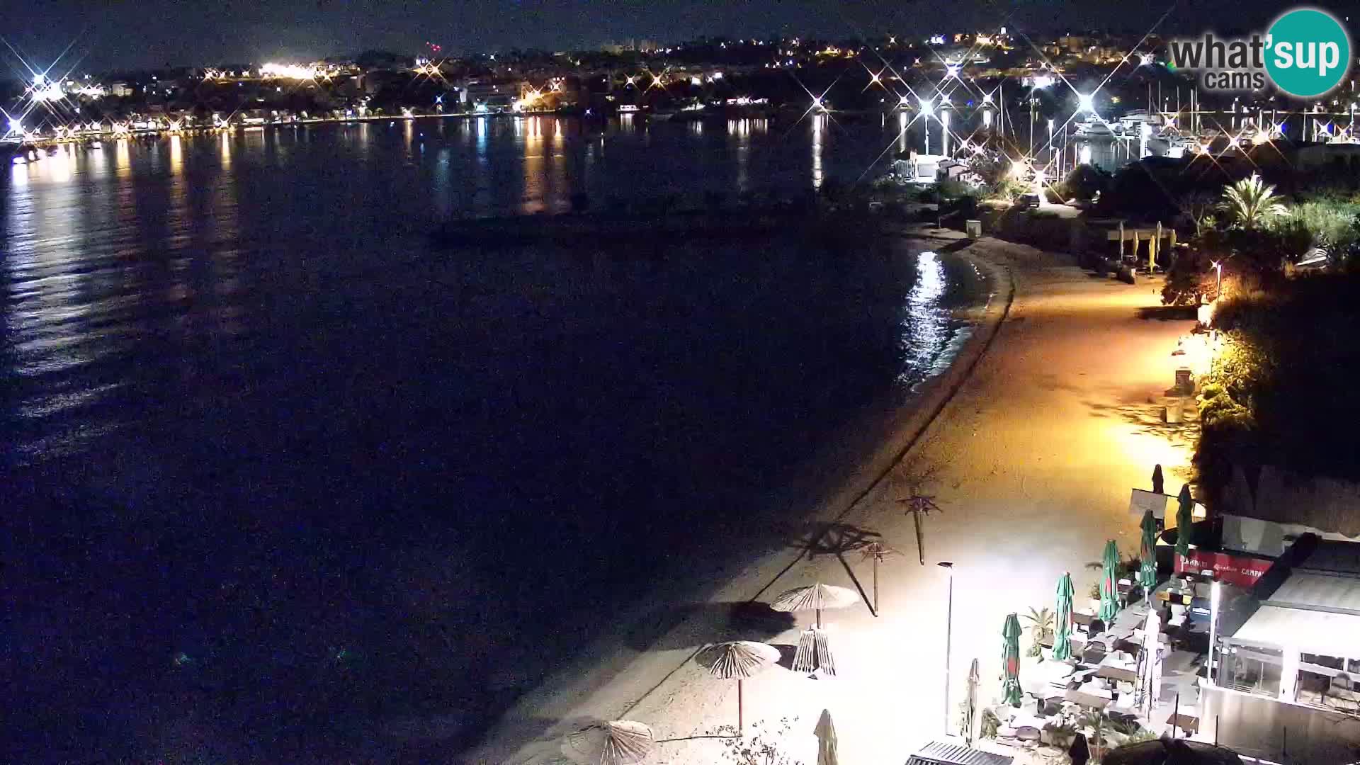 Webcam plage de Podstrana – Vue en direct depuis Hotel Split