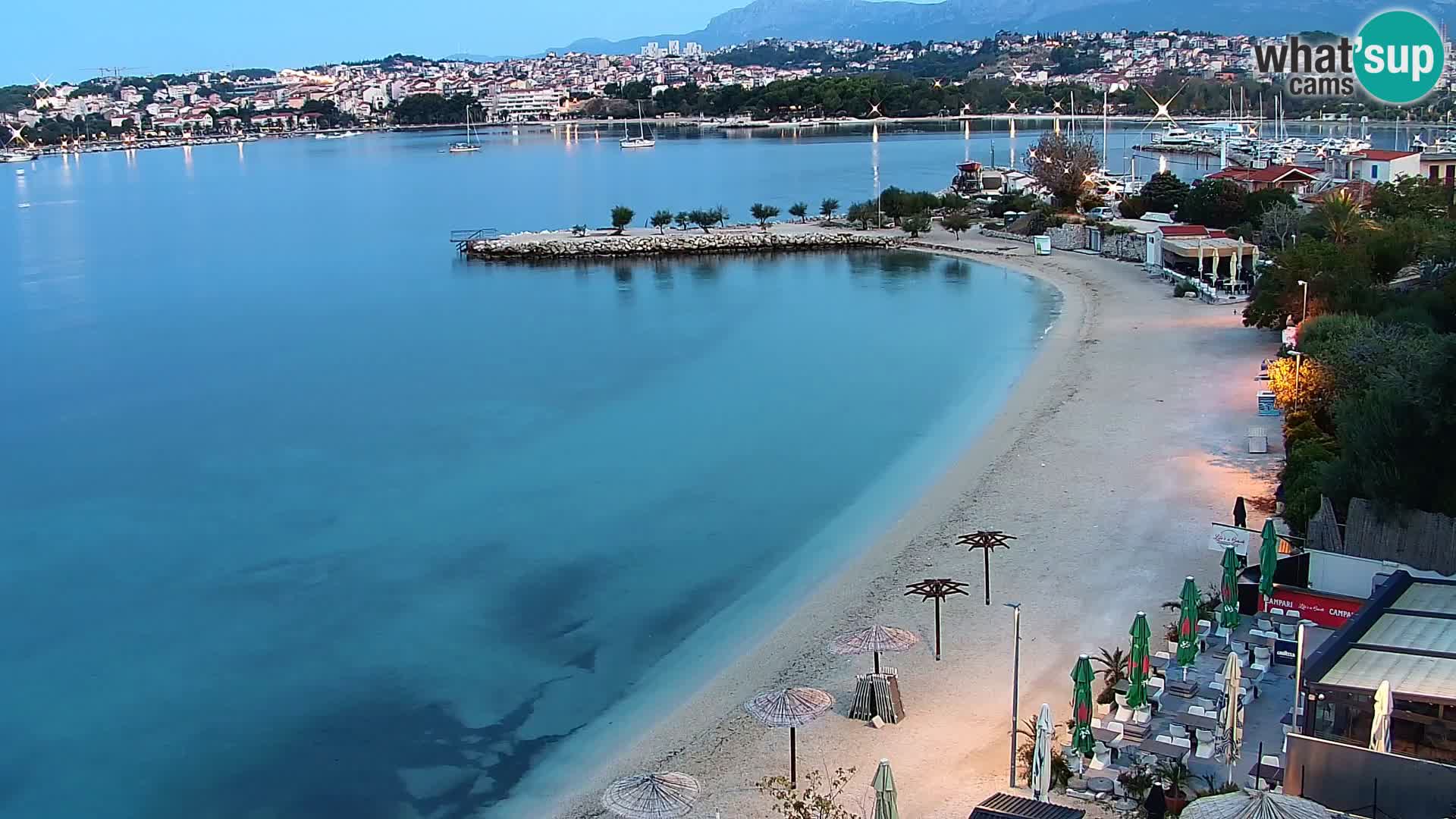 Podstrana Strand Webcam – Liveblick vom Hotel Split