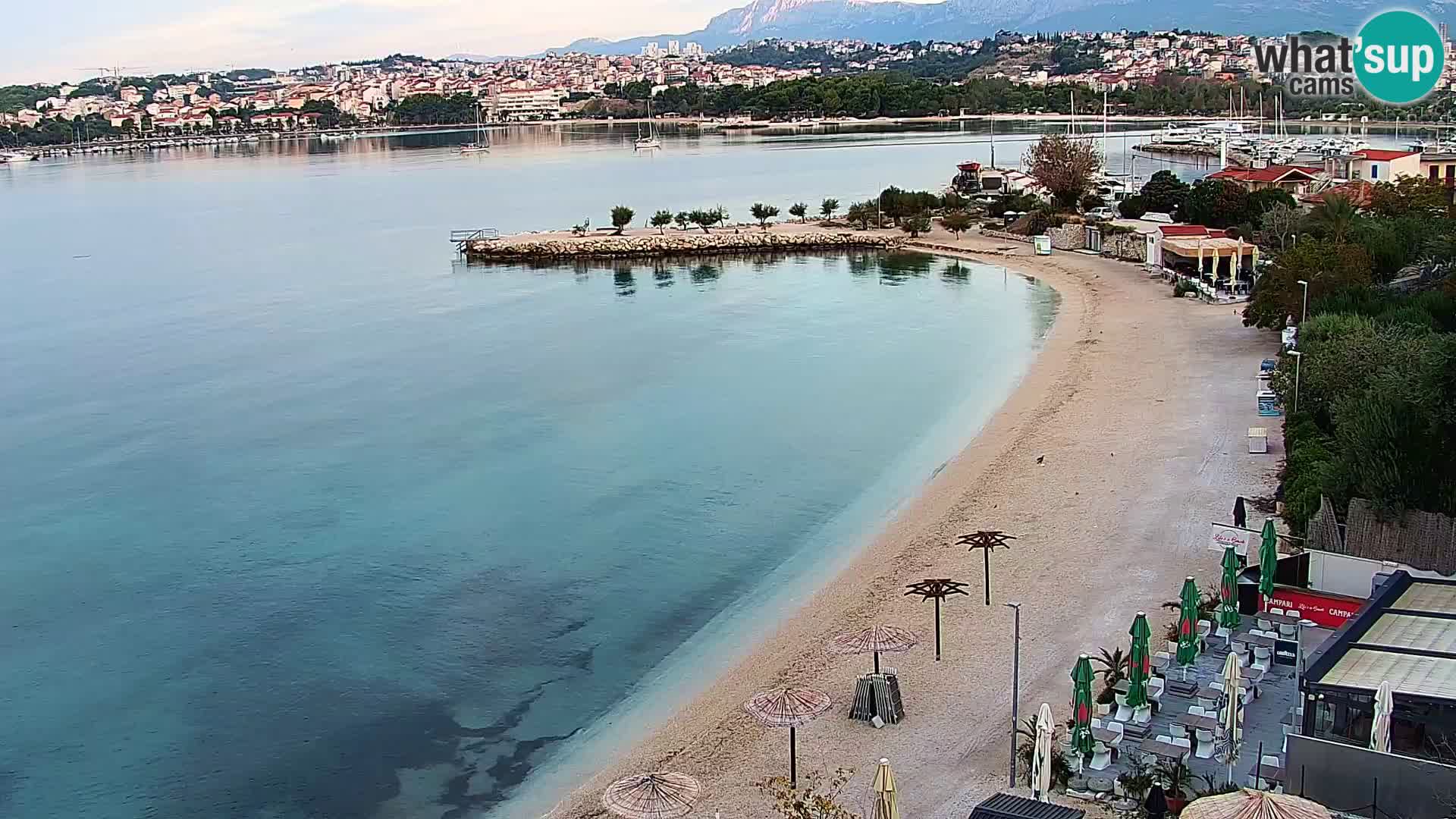 Webcam Playa de Podstrana – Vista en directo desde Hotel Split