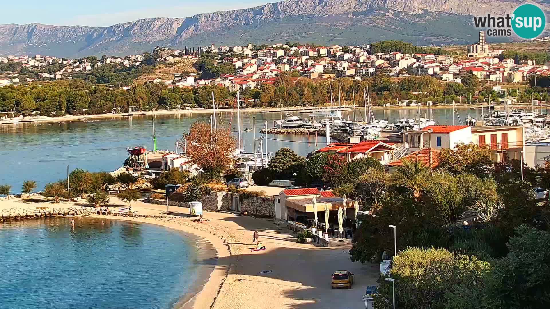 Podstrana Strand Webcam – Liveblick vom Hotel Split