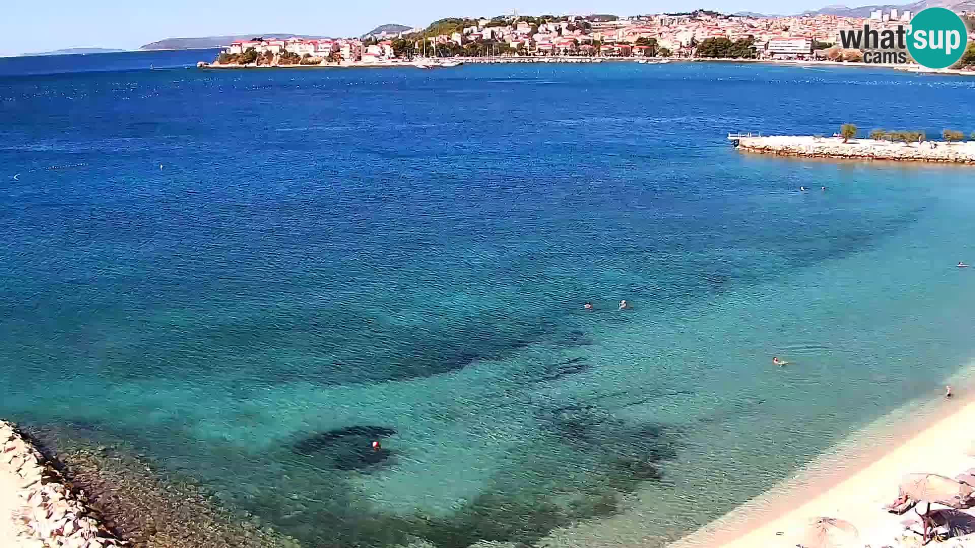 Web kamera Plaža Podstrana – Pogled uživo