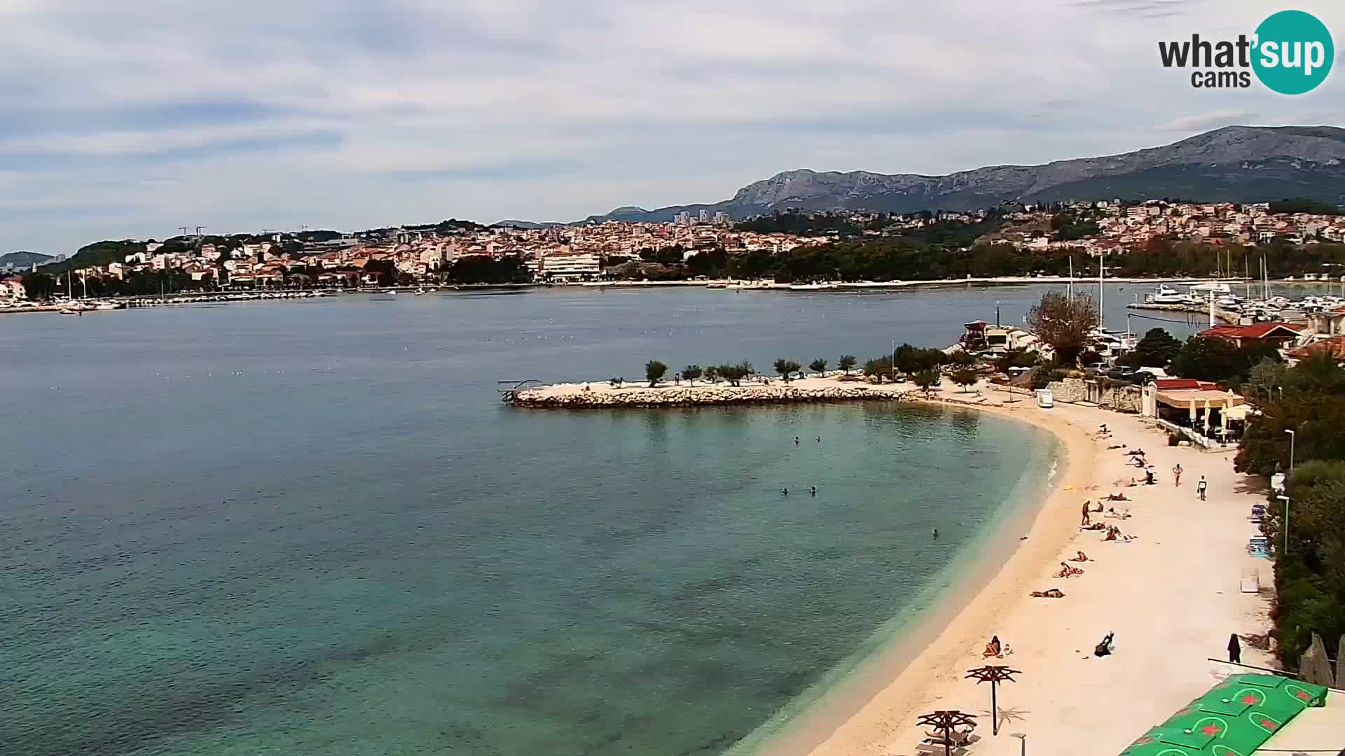 Podstrana Beach Webcam – Live View from Hotel Split