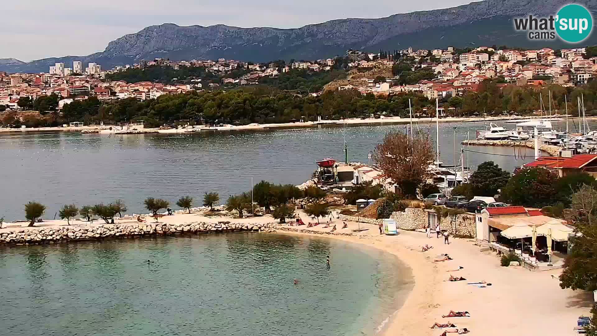 Podstrana Strand Webcam – Liveblick vom Hotel Split