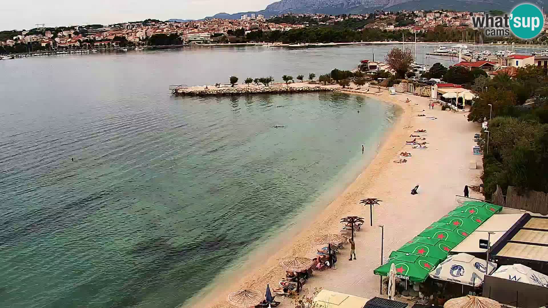 Web kamera Plaža Podstrana – Pogled uživo