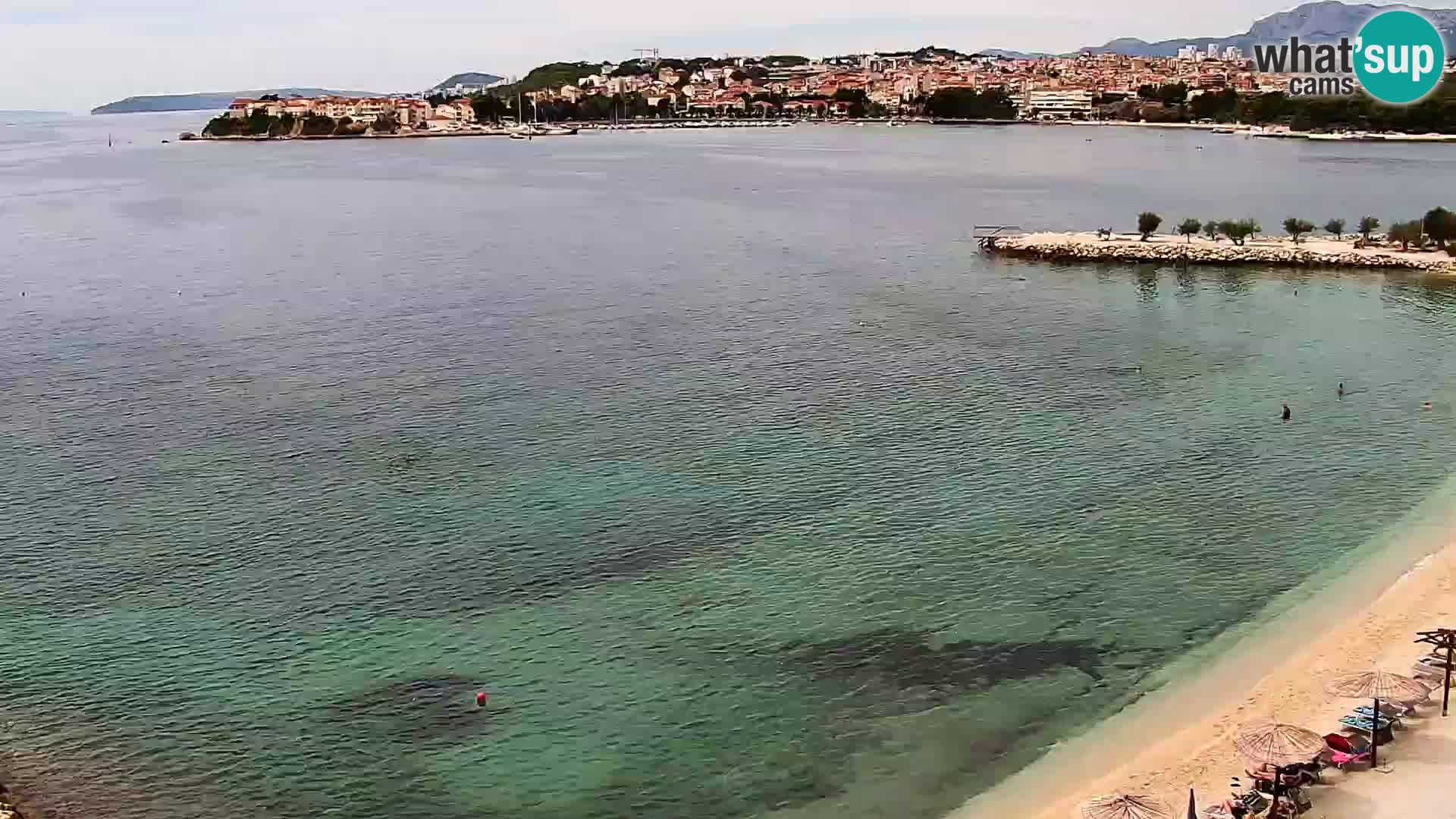 Webcam plage de Podstrana – Vue en direct depuis Hotel Split