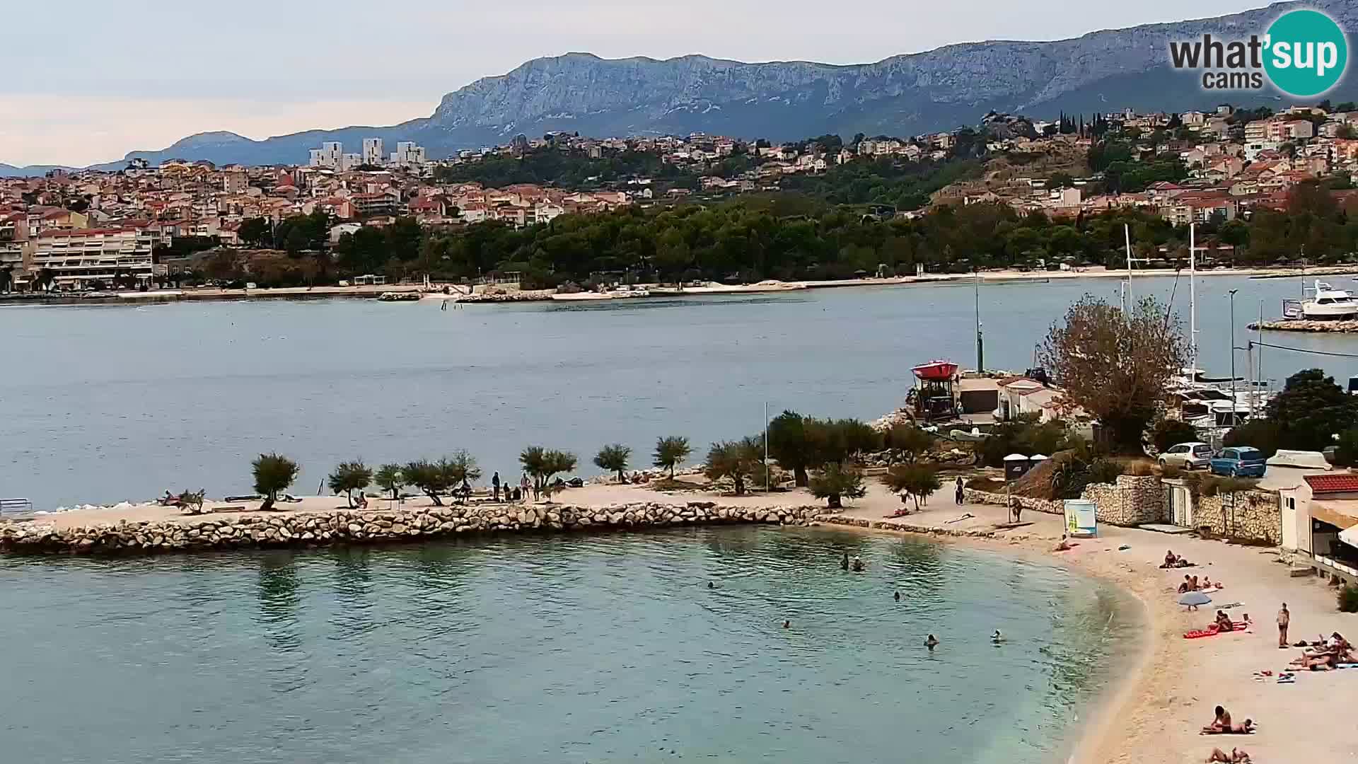 Webcam Playa de Podstrana – Vista en directo desde Hotel Split